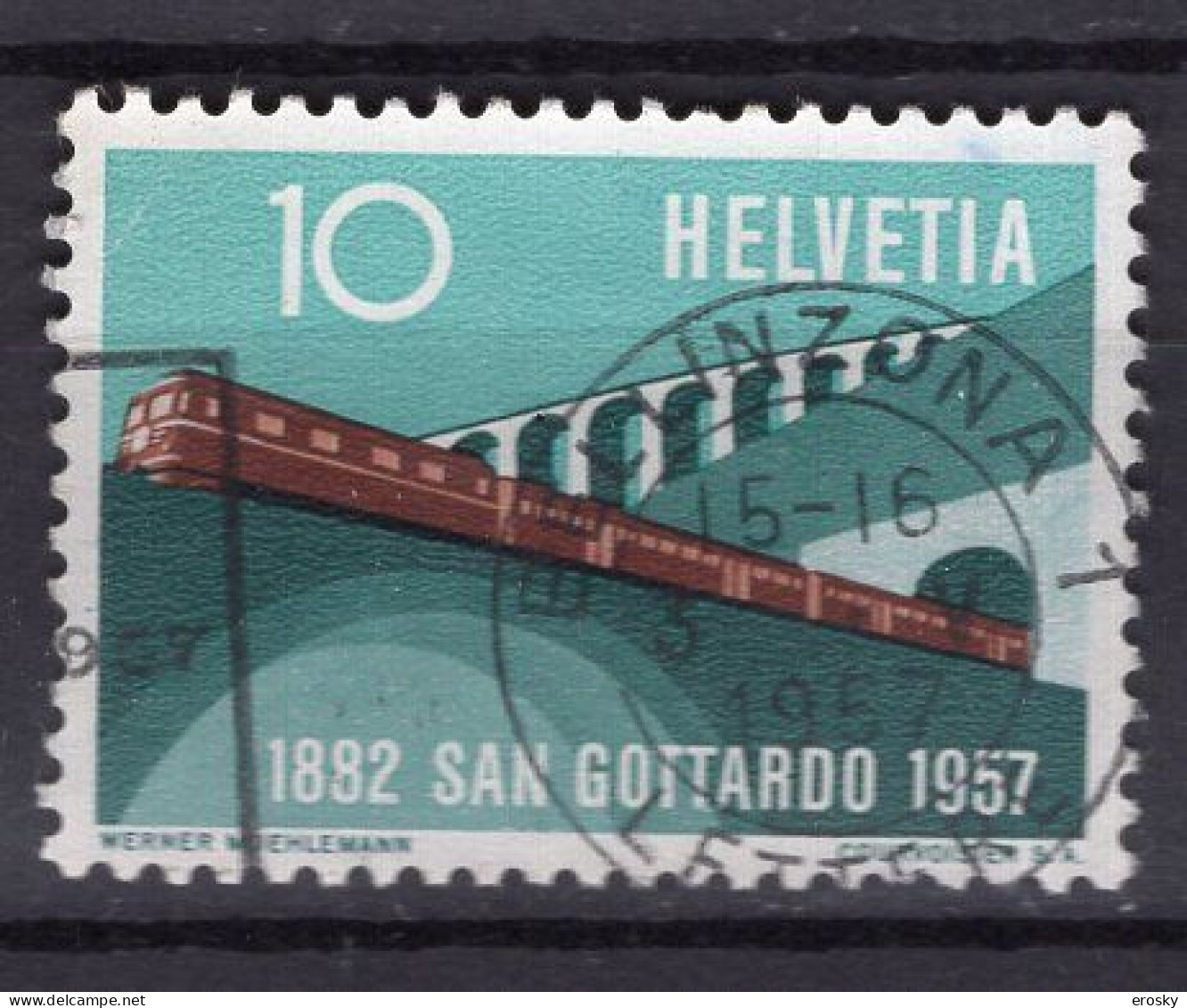 T2050 - SUISSE SWITZERLAND Yv N°587 - Used Stamps