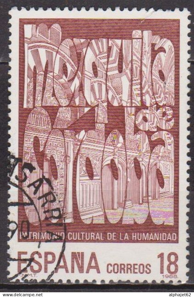 Patrimoine Culturel - ESPAGNE - Mosquée De Cordoue - N° 2592 - 1988 - Gebruikt