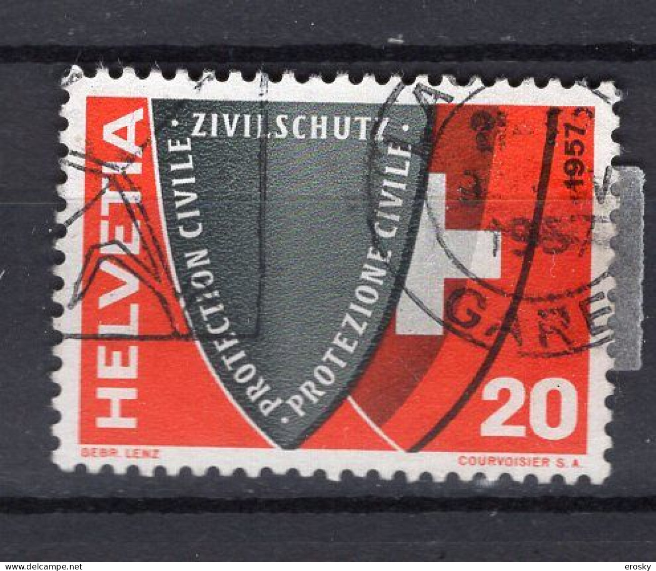 T2051 - SUISSE SWITZERLAND Yv N°588 - Used Stamps