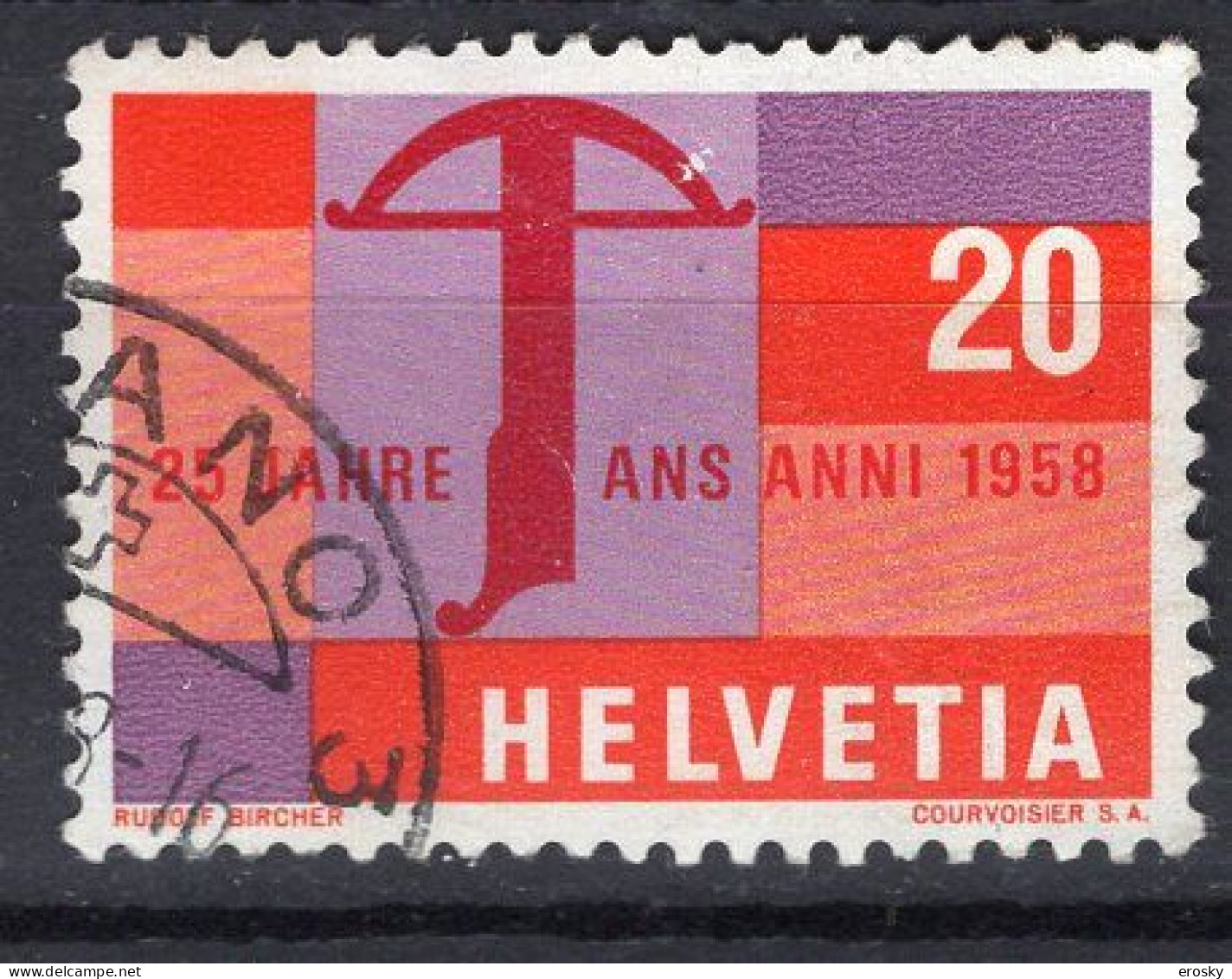 T2059 - SUISSE SWITZERLAND Yv N°604 - Used Stamps