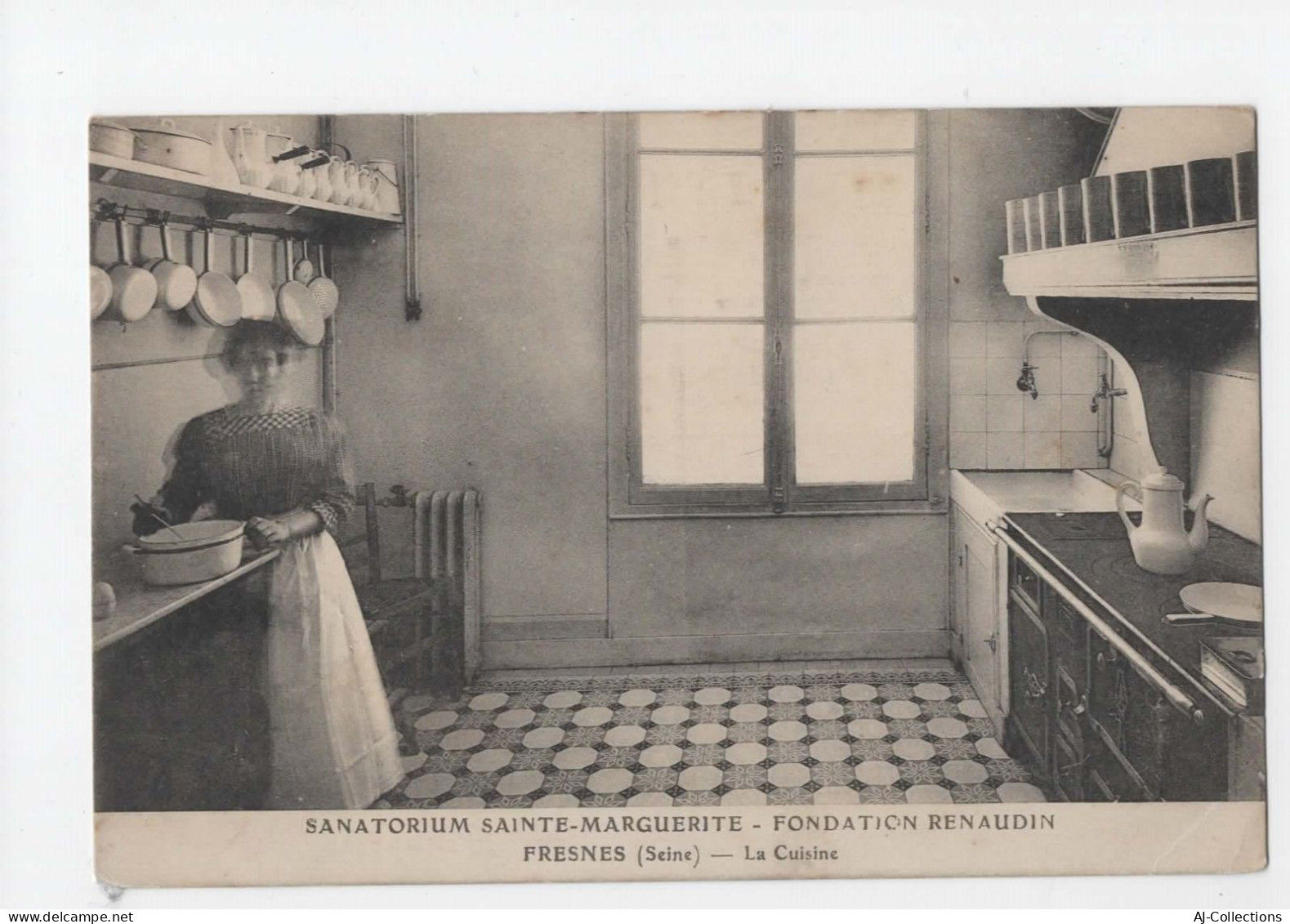 AJC - Sanatorium Sainte Marguerite - Fondation Renaudin à Fresnes - La Cuisine - Fresnes