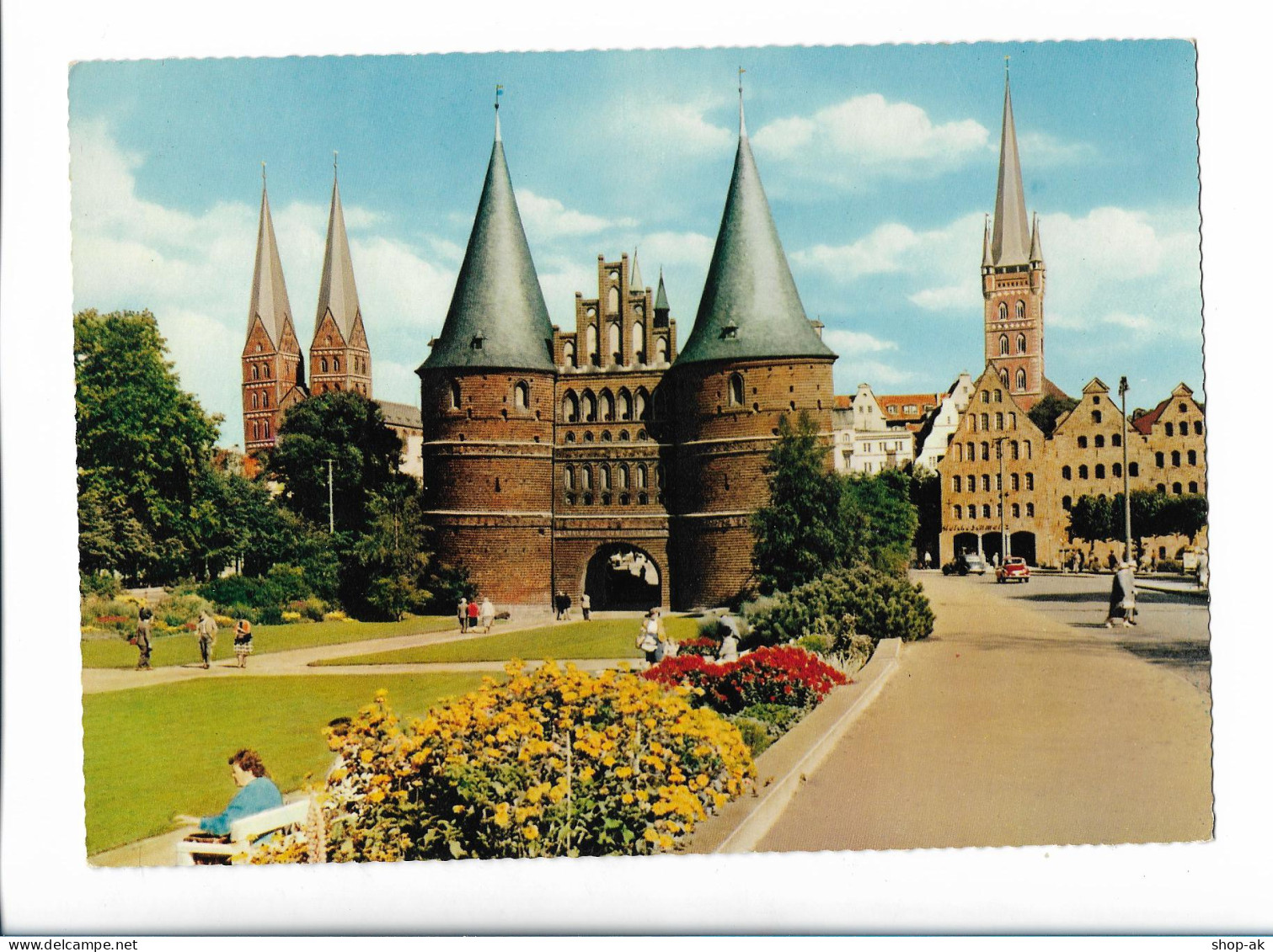 C5301/ Lübeck Holstentor AK Großes Format 20,5 X 14,5 Cm  60er Jahre - Lübeck-Travemuende