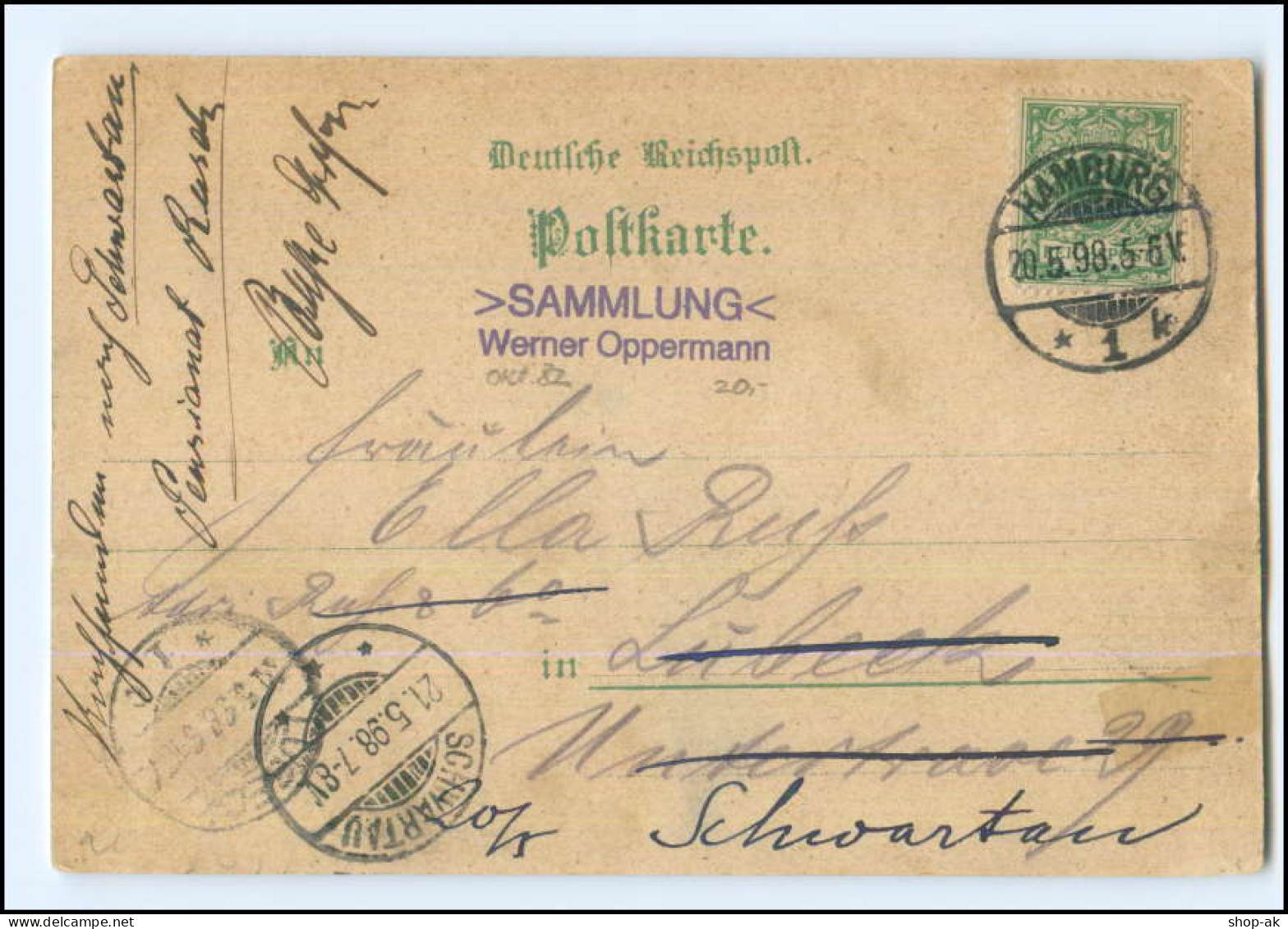 XX11668/ Hamburg Gruß Vom Winterhuder Fährhaus Litho AK 1898 - Winterhude