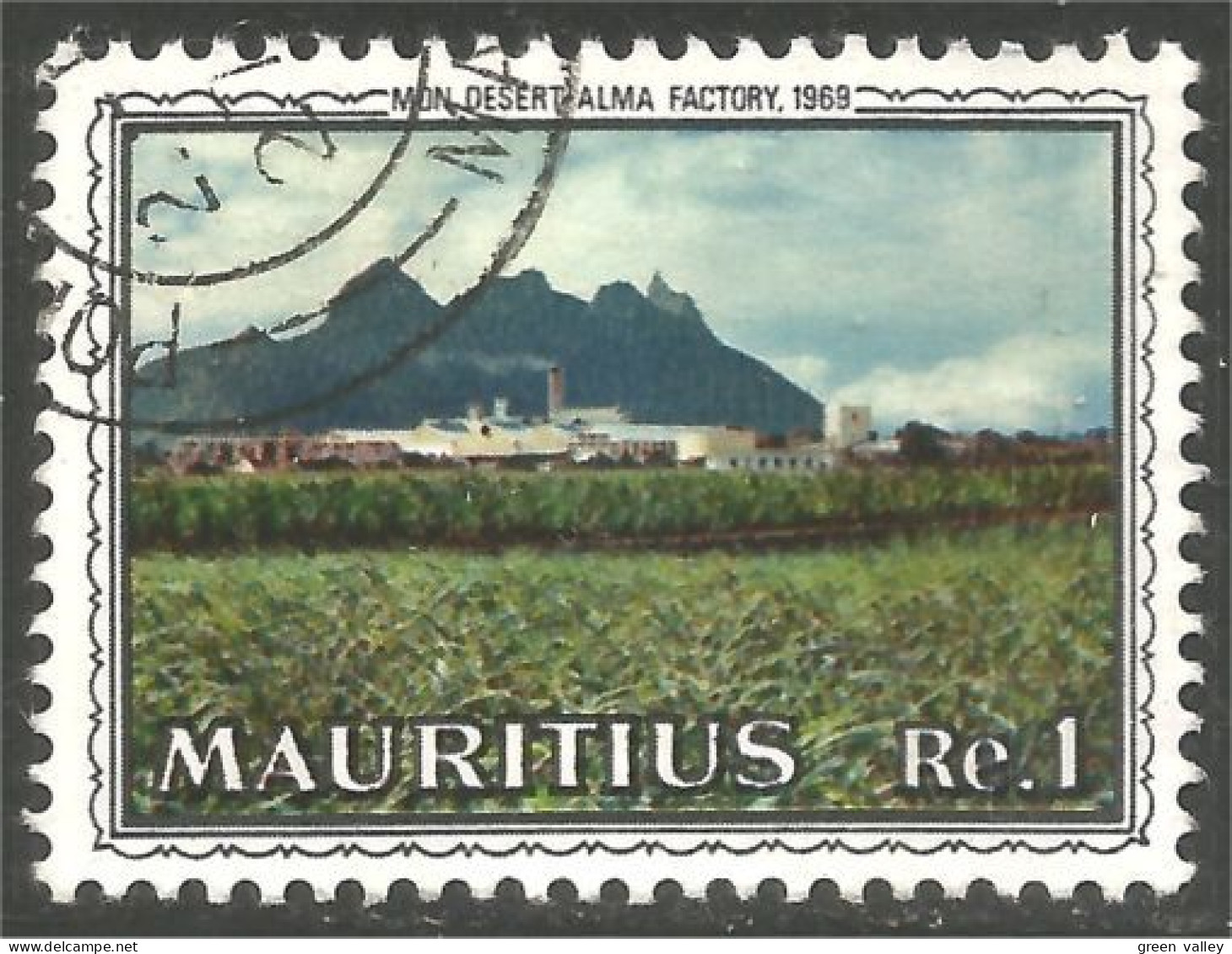 640 Mauritius Ile Maurice Mon Desert-Alma Sucre Sugar Zucchero Zucker Suiker Azucar Sucrerie Sugar Factory (MRC-91a) - Mauricio (1968-...)