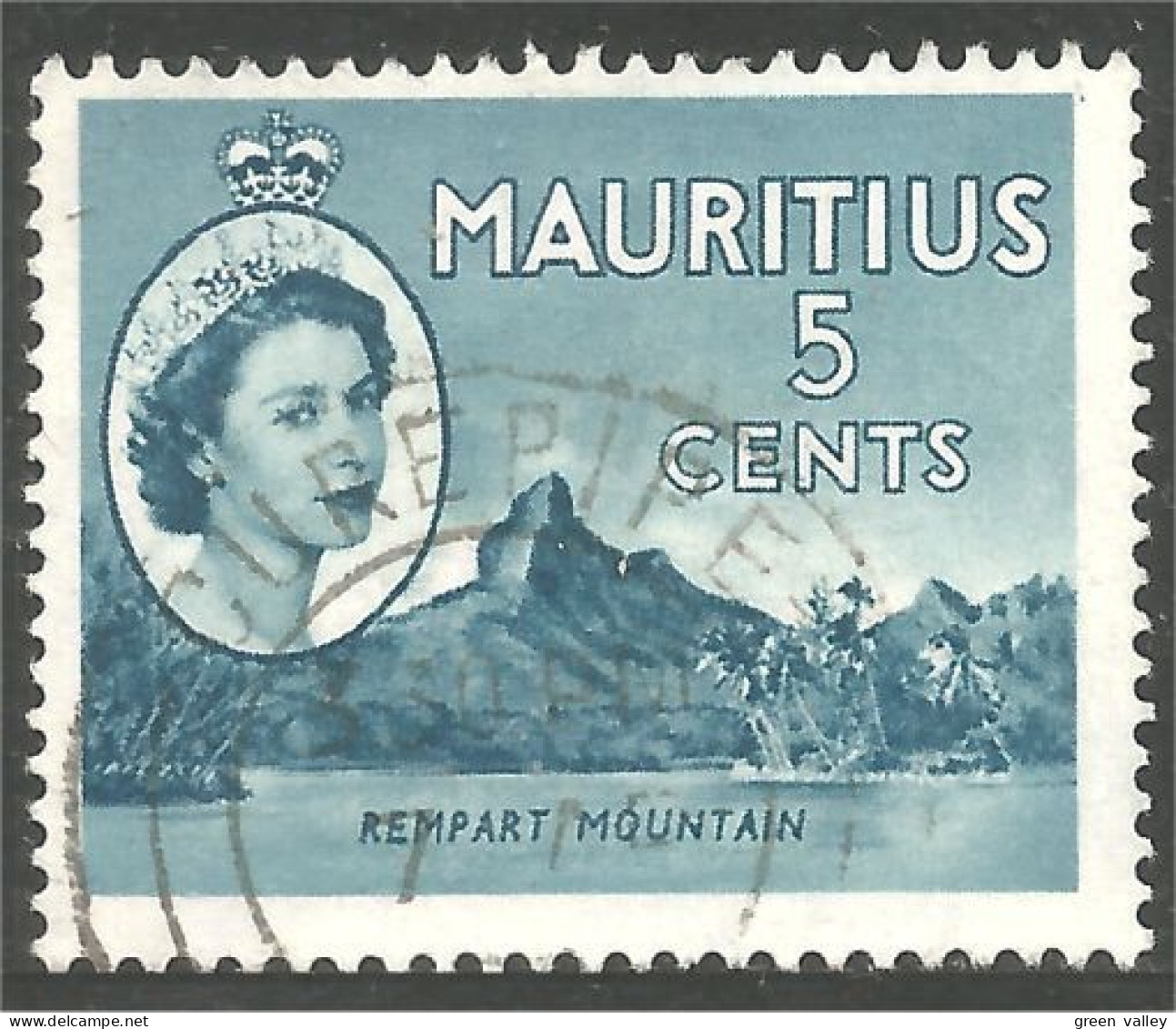 640 Mauritius Ile Maurice Rempart Mountain (MRC-87) - Maurice (1968-...)