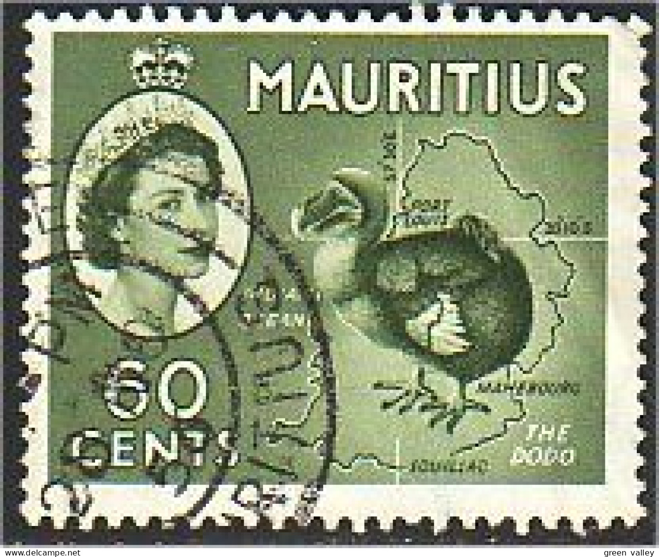 640 Mauritius Ile Maurice Dodo (MRC-12) - Pájaros Cantores (Passeri)