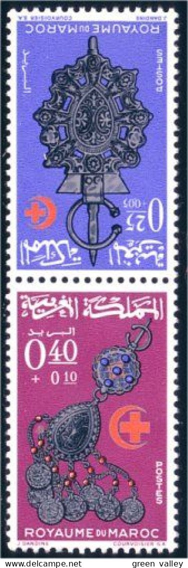 636 Maroc Bijoux Artisanaux Jewels Handicrafts Medailles Medals MH * Neuf (MOR-92) - Minerals