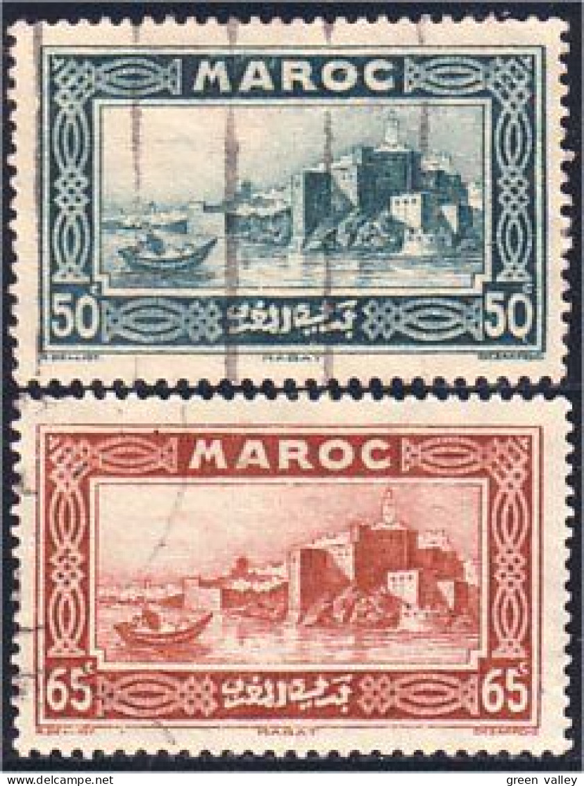636 Maroc Kasbah Rabat (MOR-74) - Used Stamps