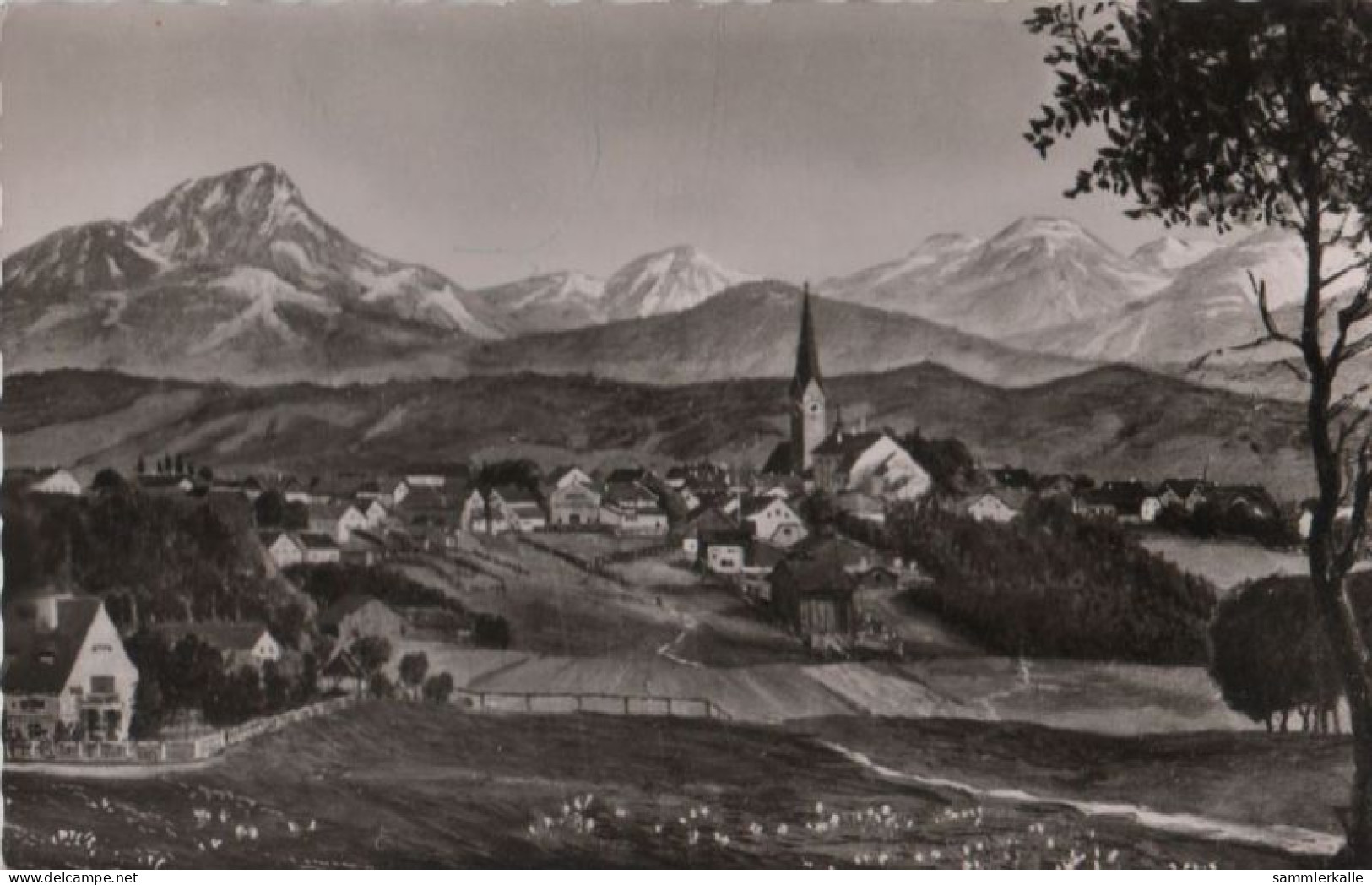 88497 - Holzkirchen - Mit Wendelstein - 1959 - Miesbach