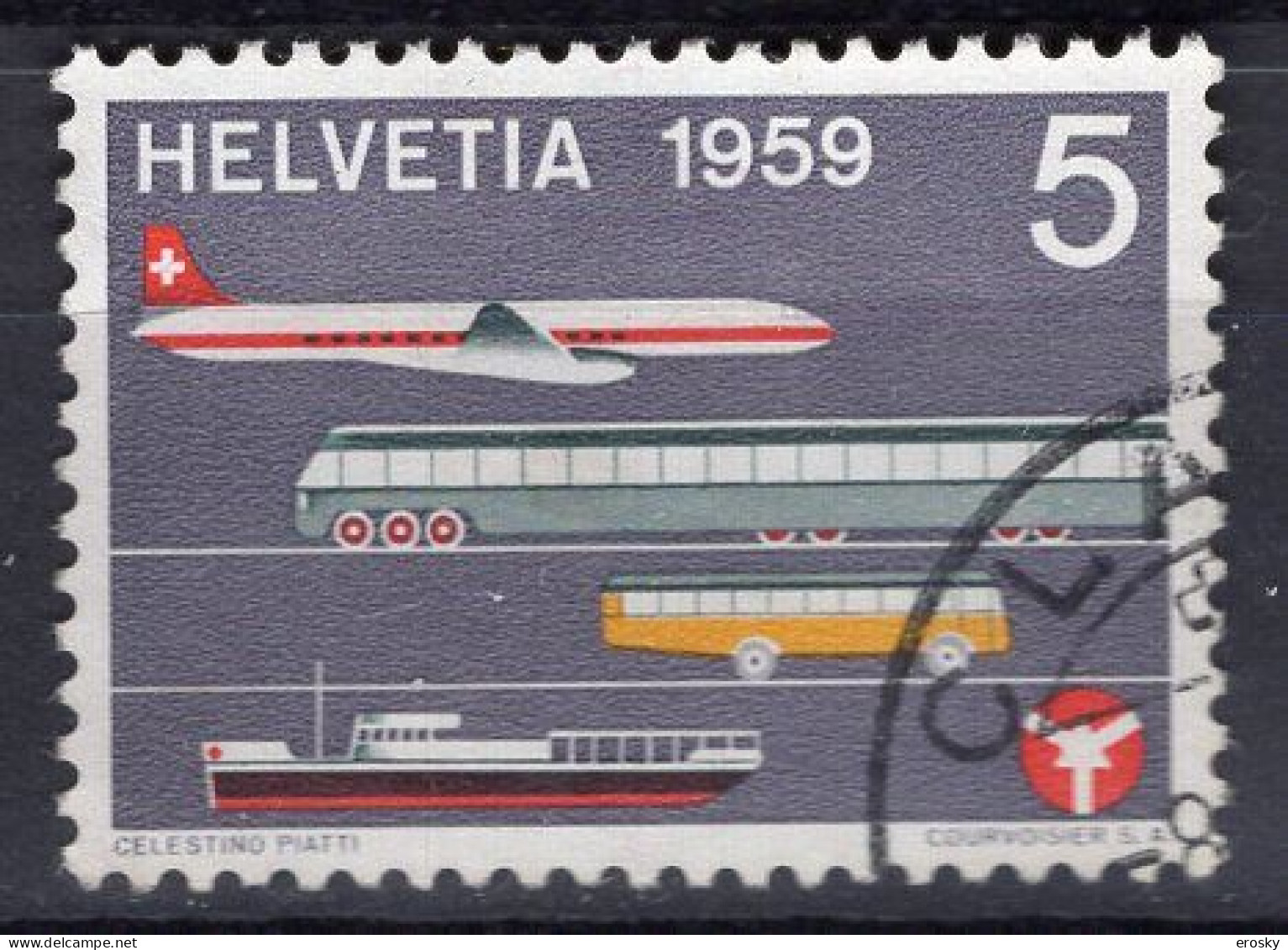 T2067- SUISSE SWITZERLAND Yv N°621 - Used Stamps