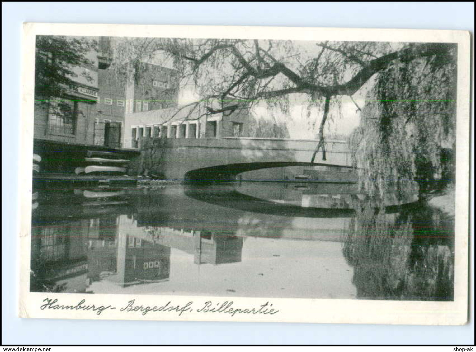 Y17492/ Hamburg Bergedorf Billepartie AK 1957 - Bergedorf