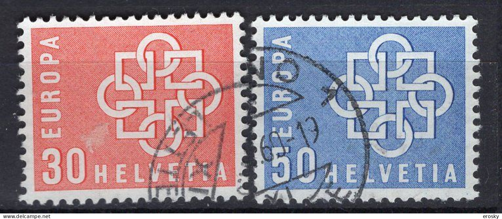 T2070- SUISSE SWITZERLAND Yv N°630/31 - Used Stamps