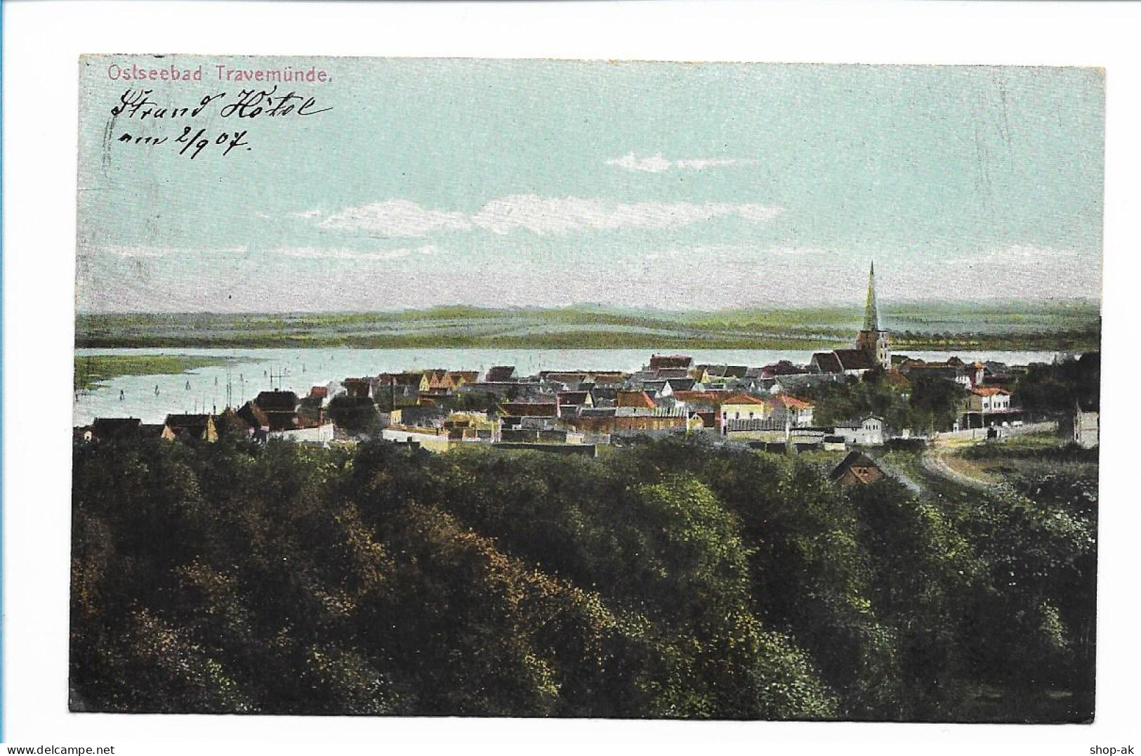 Y17376/ Travemünde AK 1907 - Lübeck-Travemuende