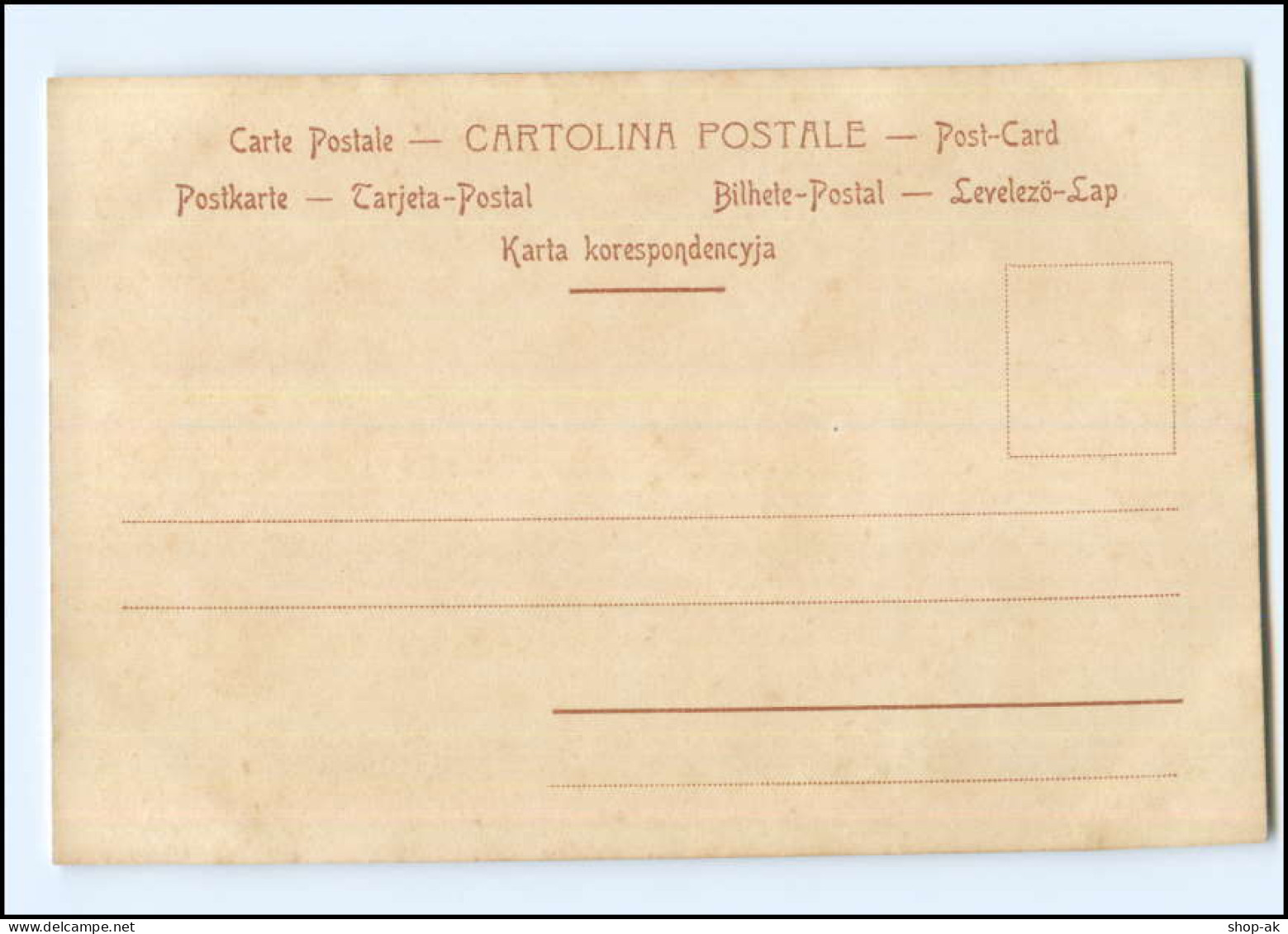 S2212/ Vatikan Papst Leo XII Litho AK  1903  Karte Nr. 5 - Vatican