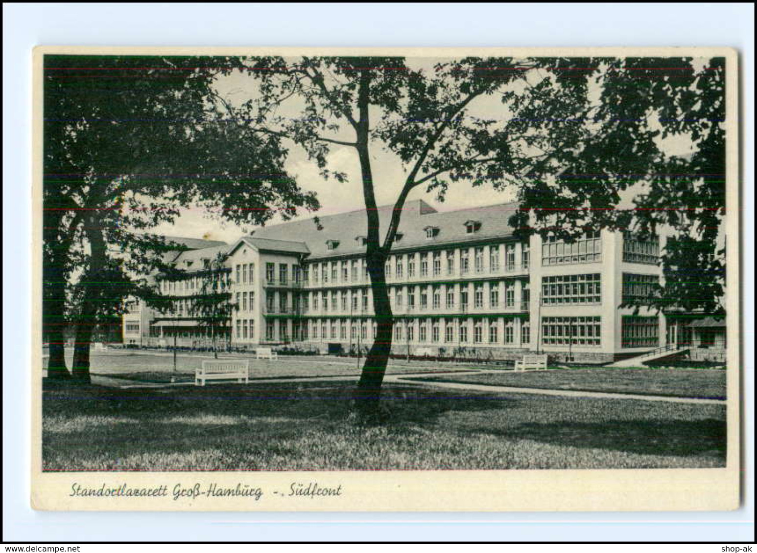 V285/ Hamburg Wandsbek Standortlazarett AK Ca.1938 - Wandsbek