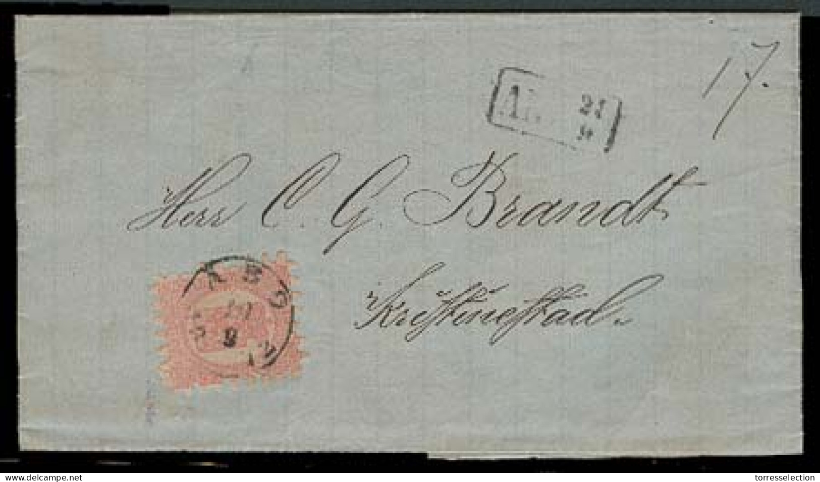 FINLAND. 1872. Abo - Kristinestad. EL / 40k / Cds. Fine. - Other & Unclassified