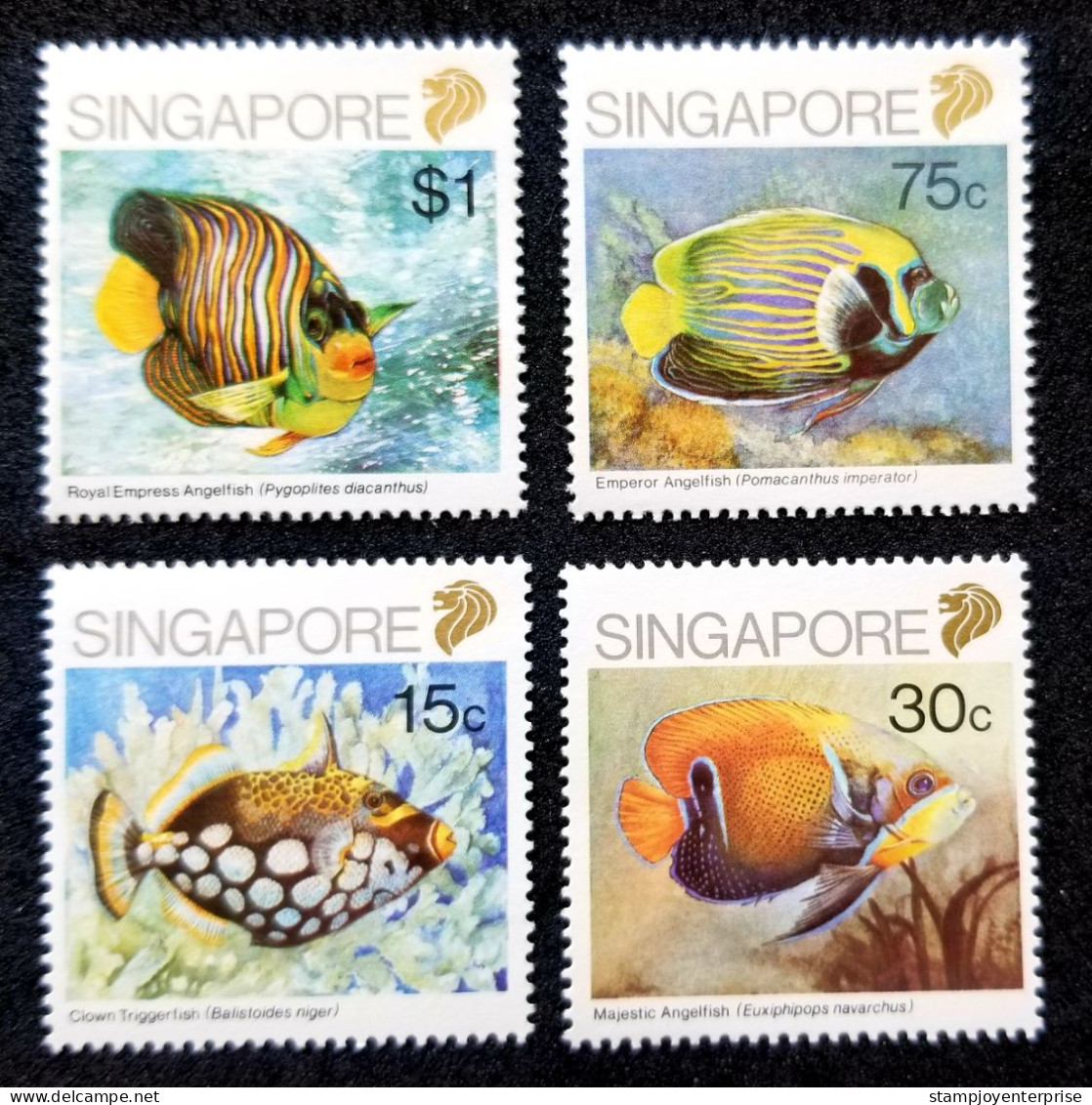 Singapore Fish 1989 Marine Life Coral Reef Sea Underwater (stamp) MNH - Singapore (1959-...)