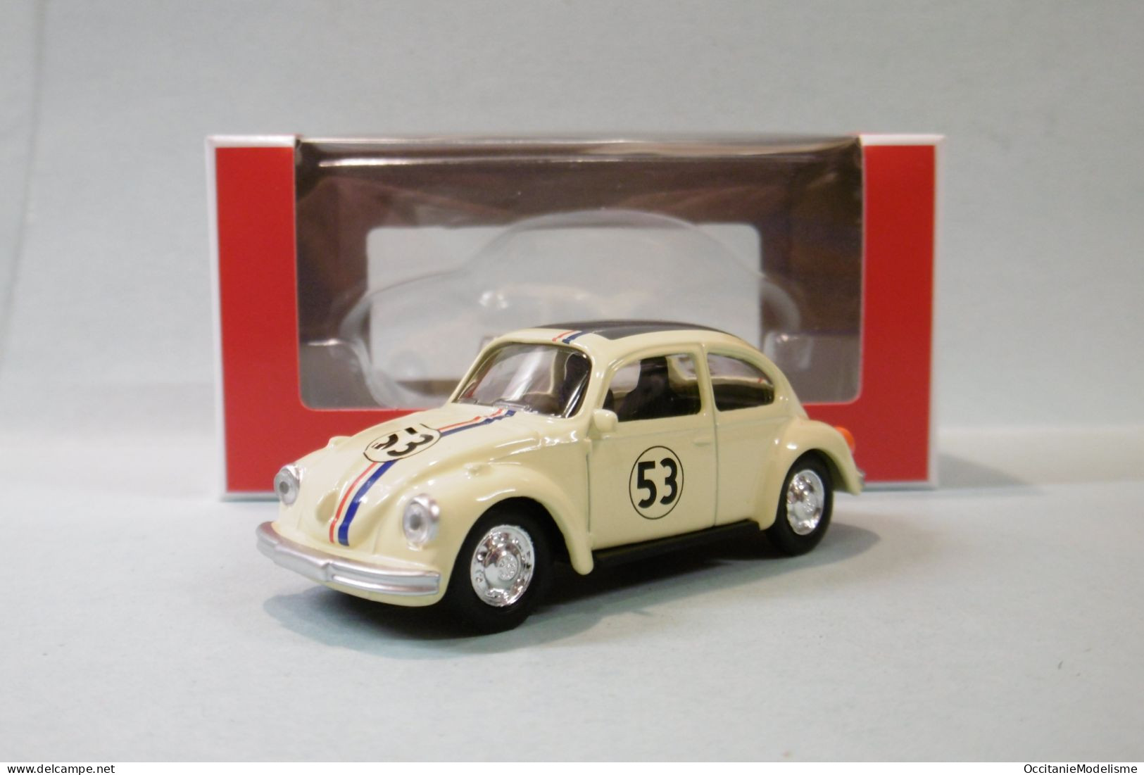 Norev - VOLKSWAGEN COX BEETLE Choupette N° 53 Neuf NBO 3 Inches 1/64 - Norev