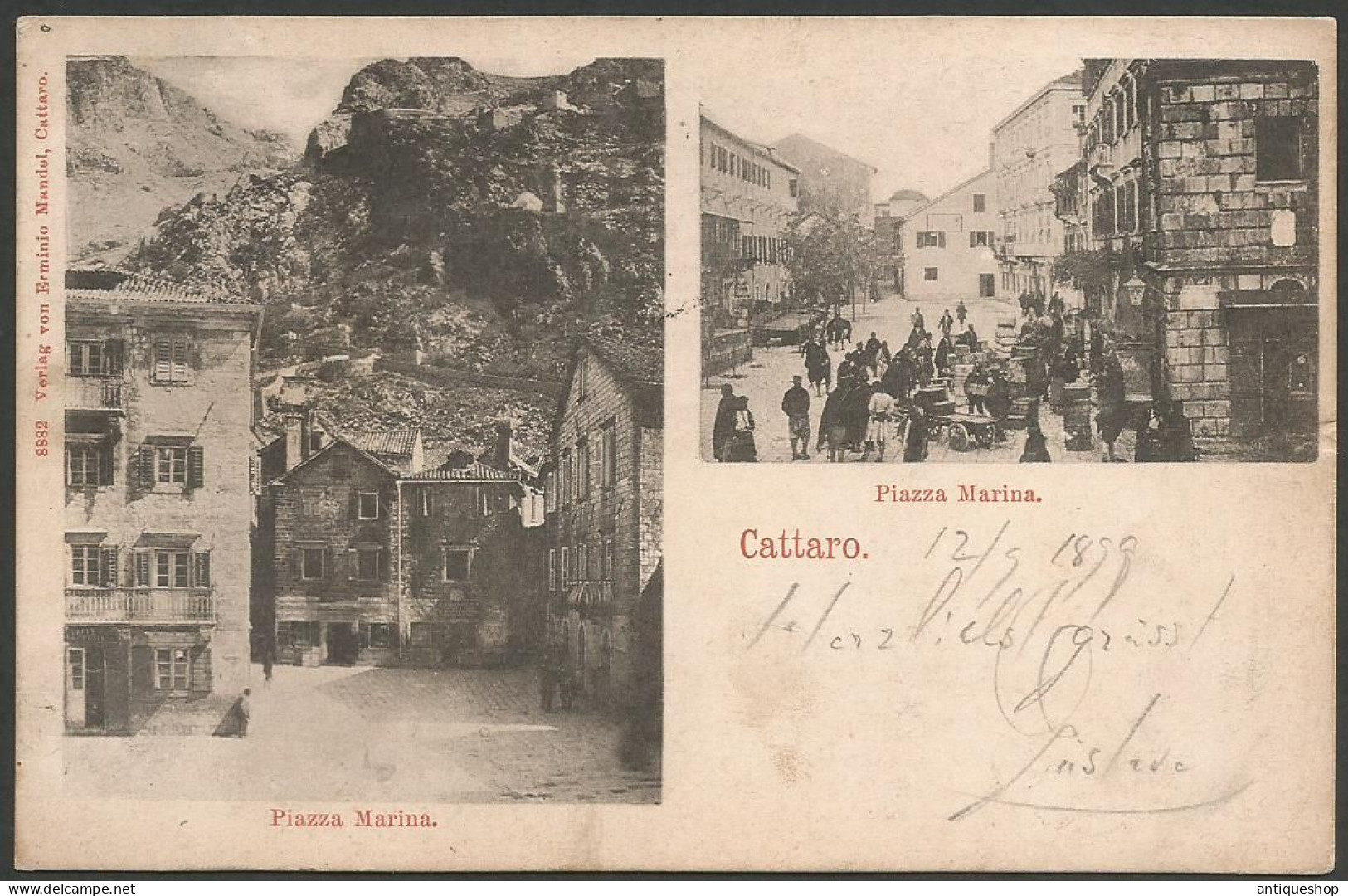 Montenegro-----Kotor (Cattaro)-----old Postcard - Montenegro