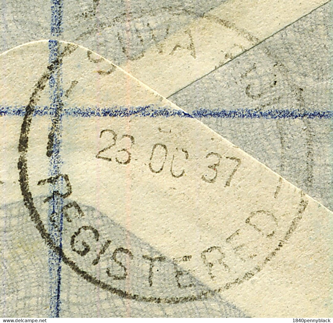 FIJI KGVI 1937 Coronation SG  246-8 On Registered Cover From Suva To Billericay UK - Fiji (...-1970)