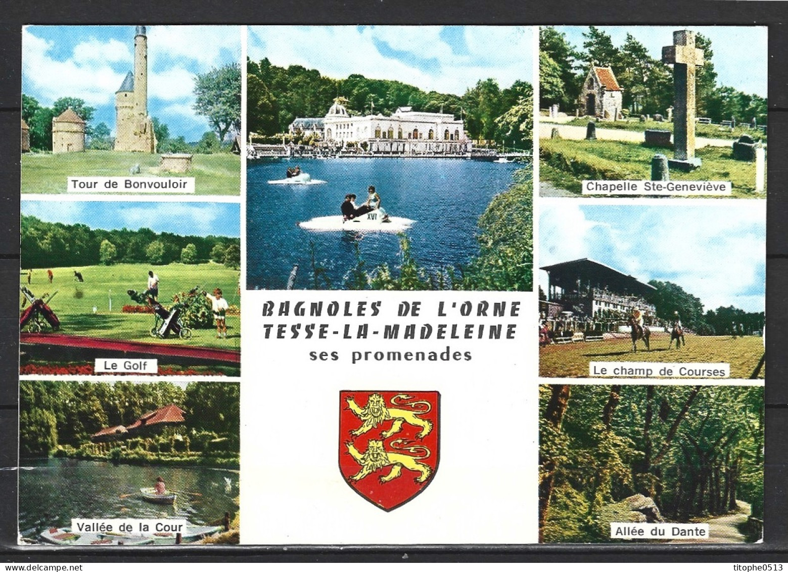 FRANCE. Carte Postale écrite. Golf à Bagnoles De L'Orne. - Golf