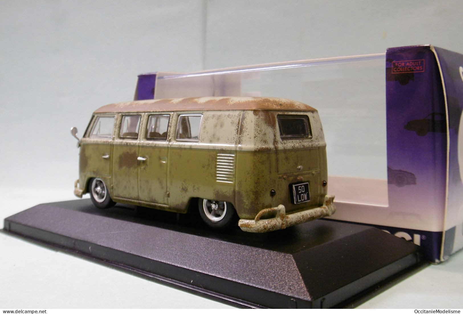 Corgi Vanguards - VOLKSWAGEN VW TYPE 2 Camper Rat Look Splitty Custom Réf. VA14501 NBO Neuf 1/43 - Corgi Toys