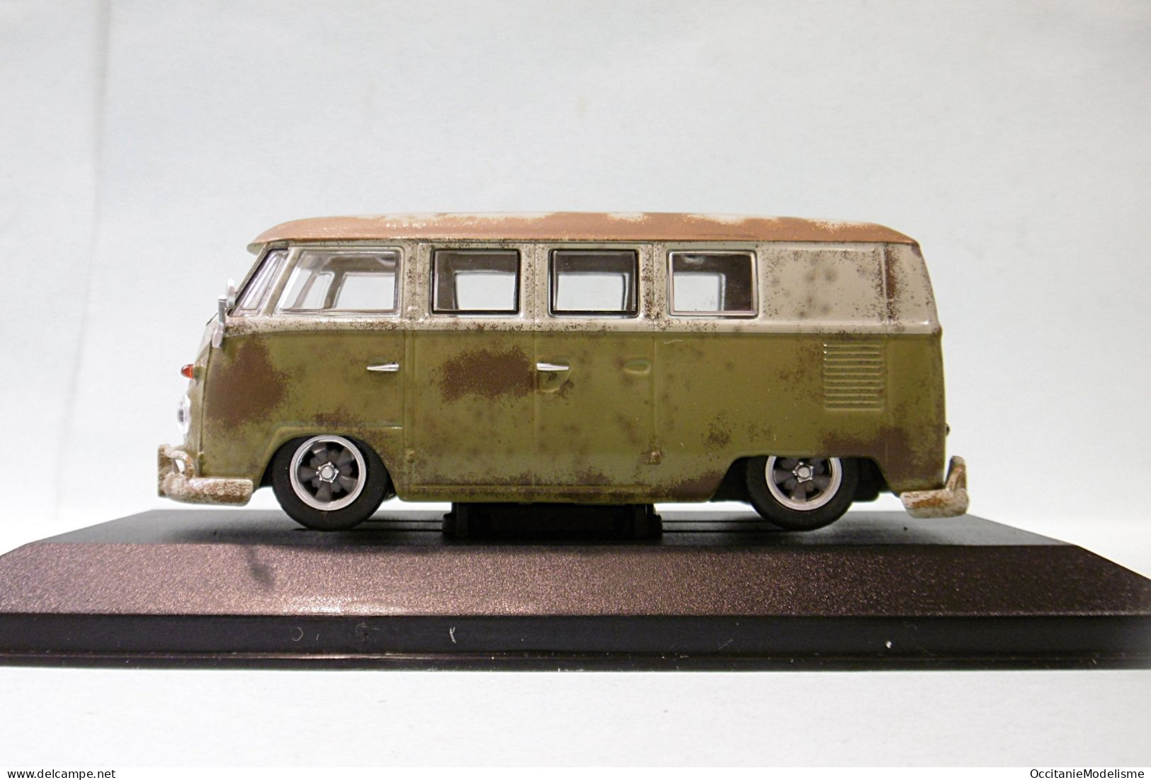 Corgi Vanguards - VOLKSWAGEN VW TYPE 2 Camper Rat Look Splitty Custom Réf. VA14501 NBO Neuf 1/43 - Corgi Toys