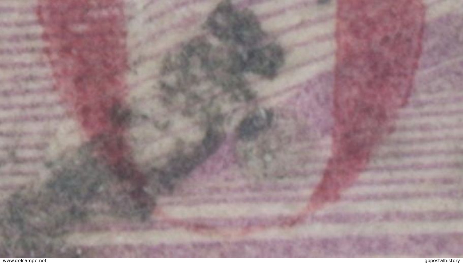 GB 1883 Queen Victoria 6d On 6d Lilac Pl.18 (FG) VFU MAJOR VARIETY: Bottom Of Overprinted „6“ Is Open –almost Cpl Missin - Gebraucht