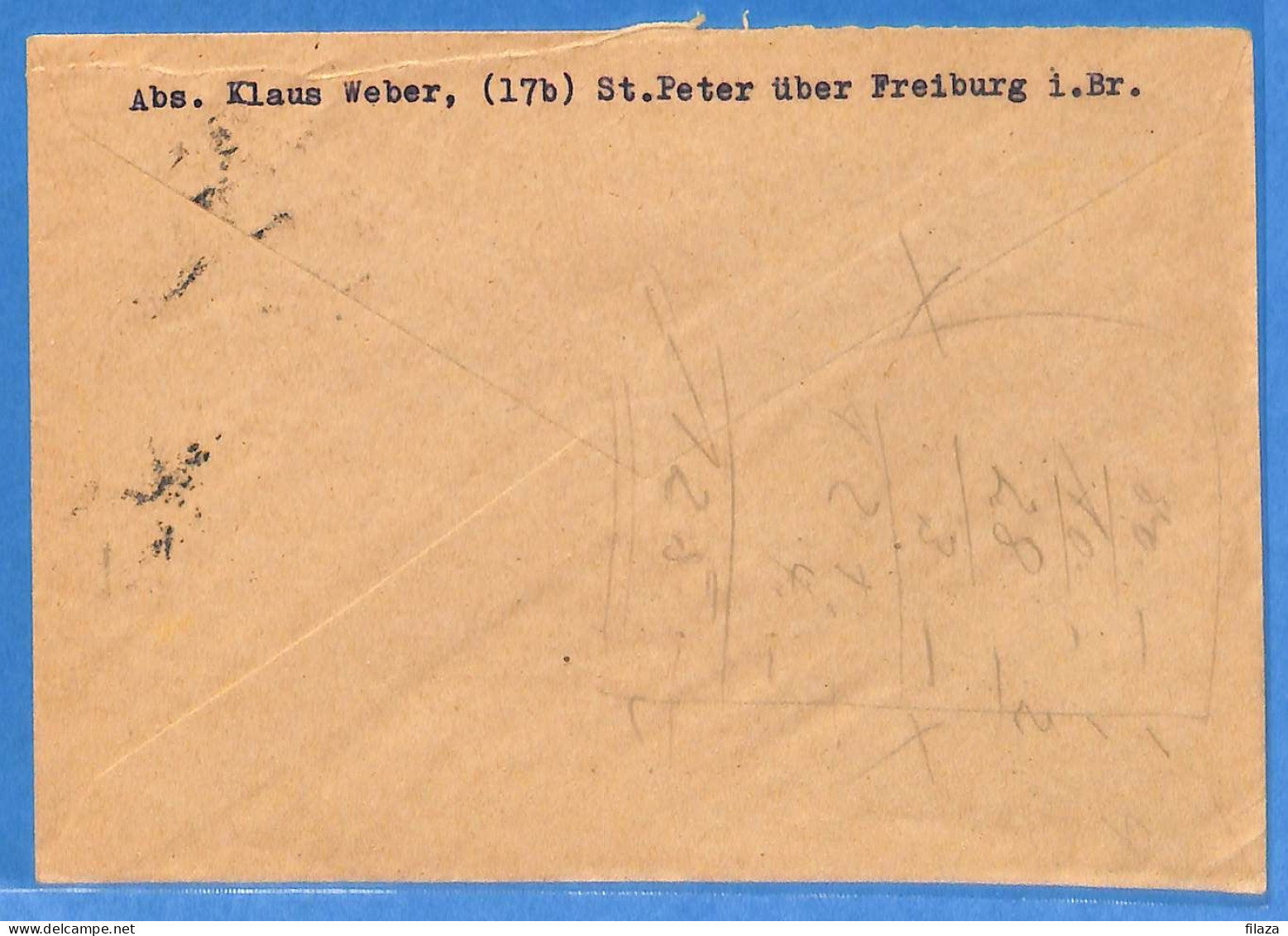 Allemagne Zone Française 1946 - Lettre De Sankt Peter - G30852 - Altri & Non Classificati