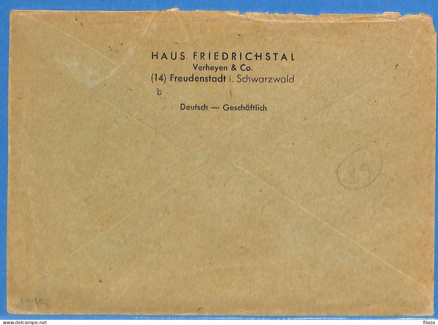 Allemagne Zone Française 1946 - Lettre De Freudentadt - G30843 - Altri & Non Classificati