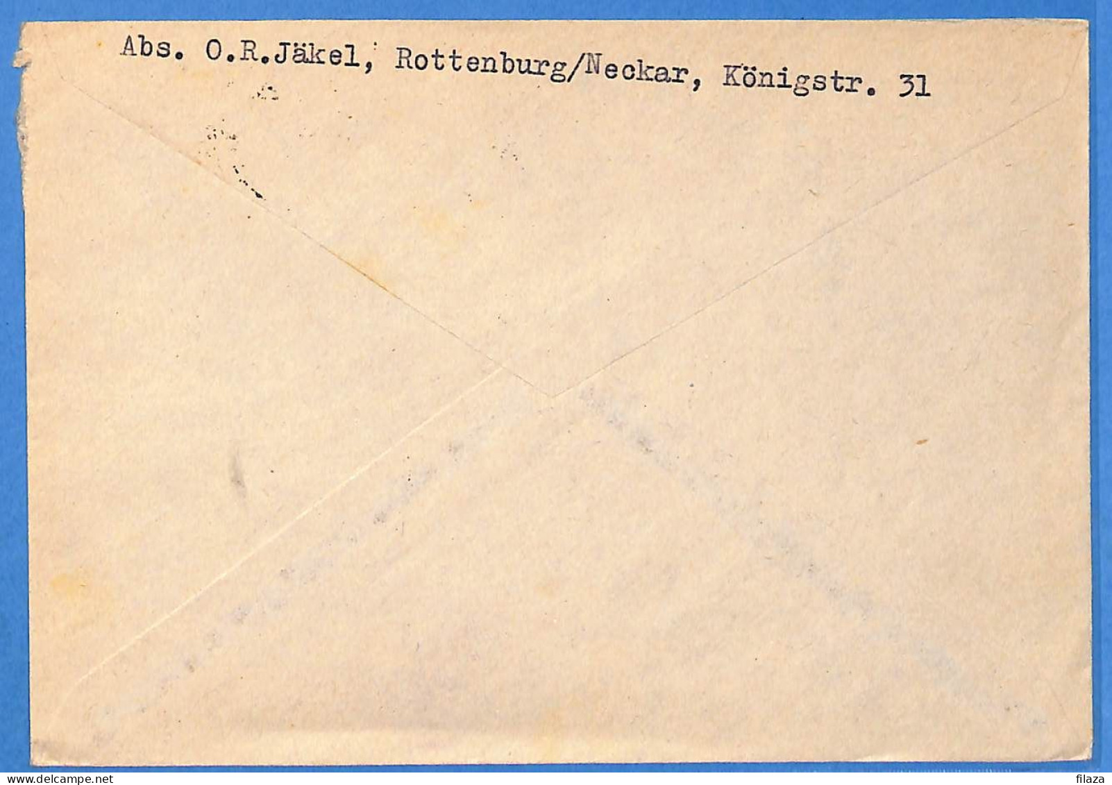 Allemagne Zone Française 1949 - Lettre De Tubingen - G30818 - Otros & Sin Clasificación