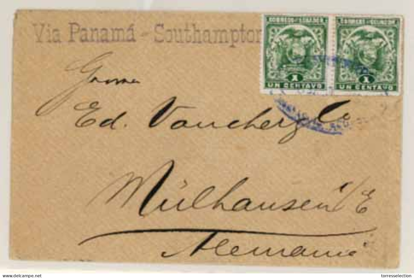 ECUADOR. 1898. Printed Matter Rate.  V.Scarce. - Equateur