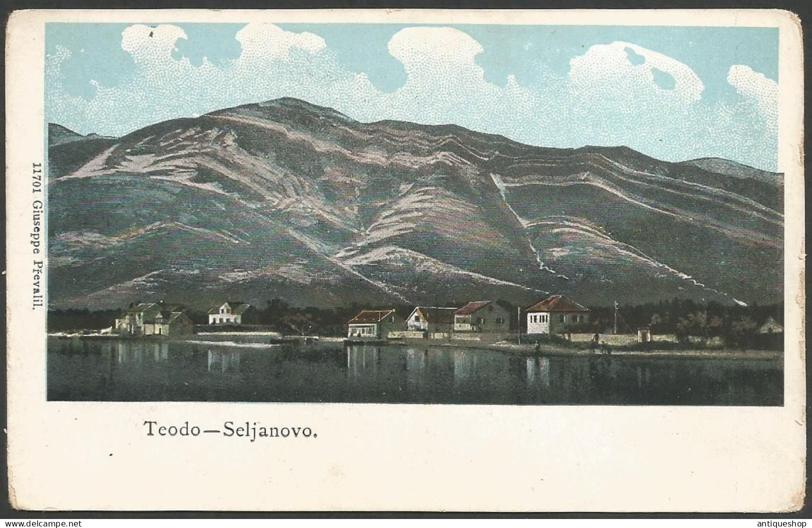 Montenegro-----Tivat (Teodo)(Seljanovo)-----old Postcard - Montenegro