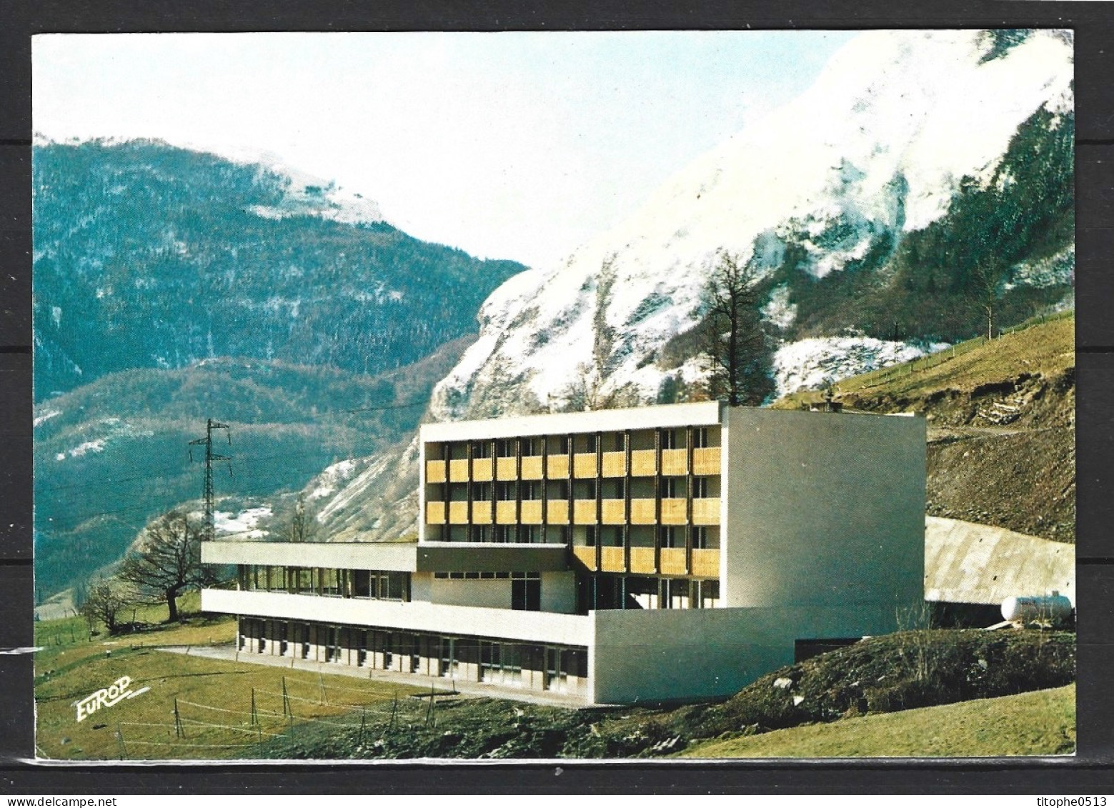 FRANCE. Carte Postale écrite. La Maison Familiale De Vacances à Laruns. - Laruns