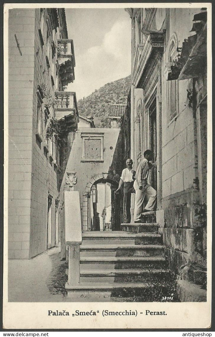 Montenegro-----Perast (Perasto)-----old Postcard - Montenegro