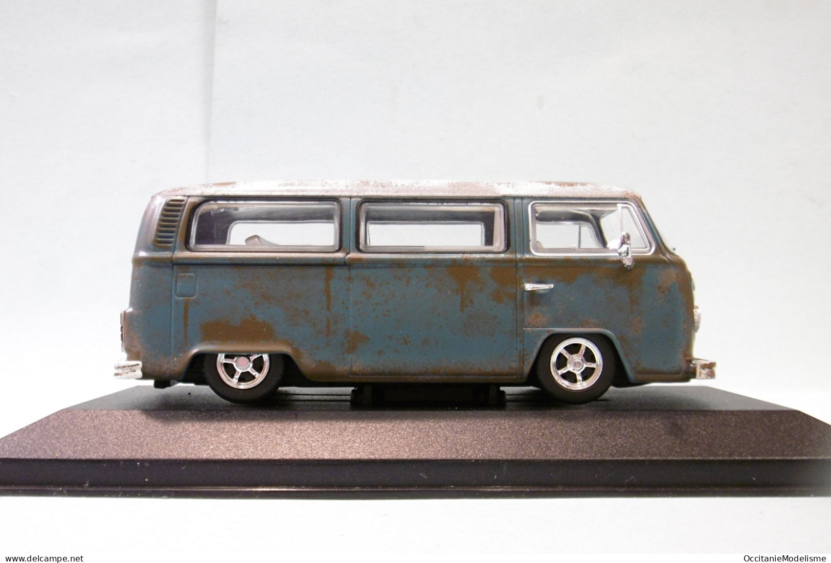 Corgi Vanguards - VOLKSWAGEN VW TYPE 2 Camper Bay Rat Look Custom Réf. VA14601 NBO Neuf 1/43 - Corgi Toys