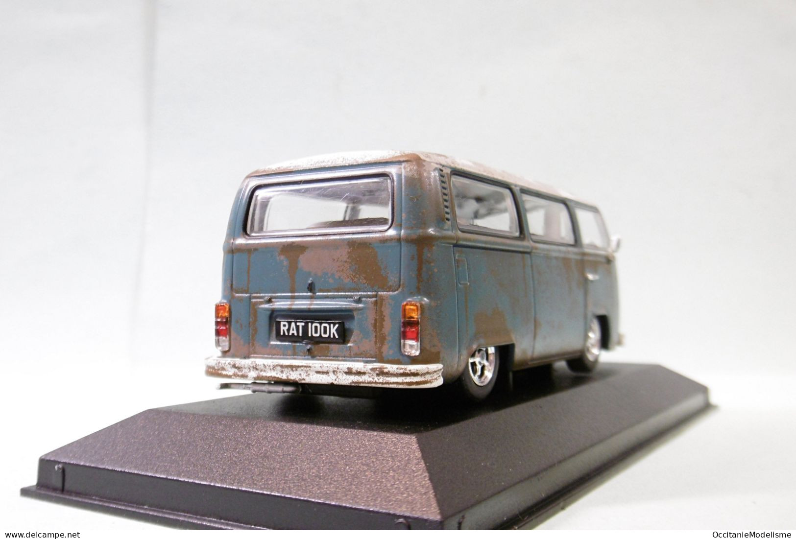 Corgi Vanguards - VOLKSWAGEN VW TYPE 2 Camper Bay Rat Look Custom Réf. VA14601 NBO Neuf 1/43 - Corgi Toys