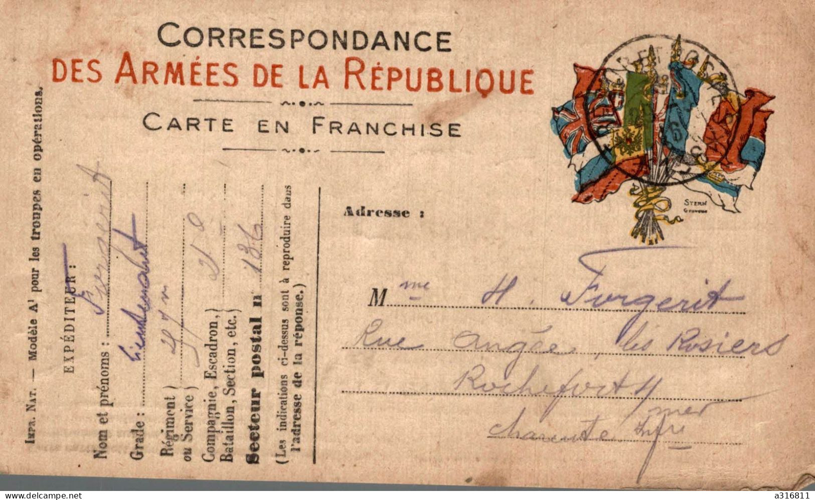 Correspondance Militaire - Altri & Non Classificati