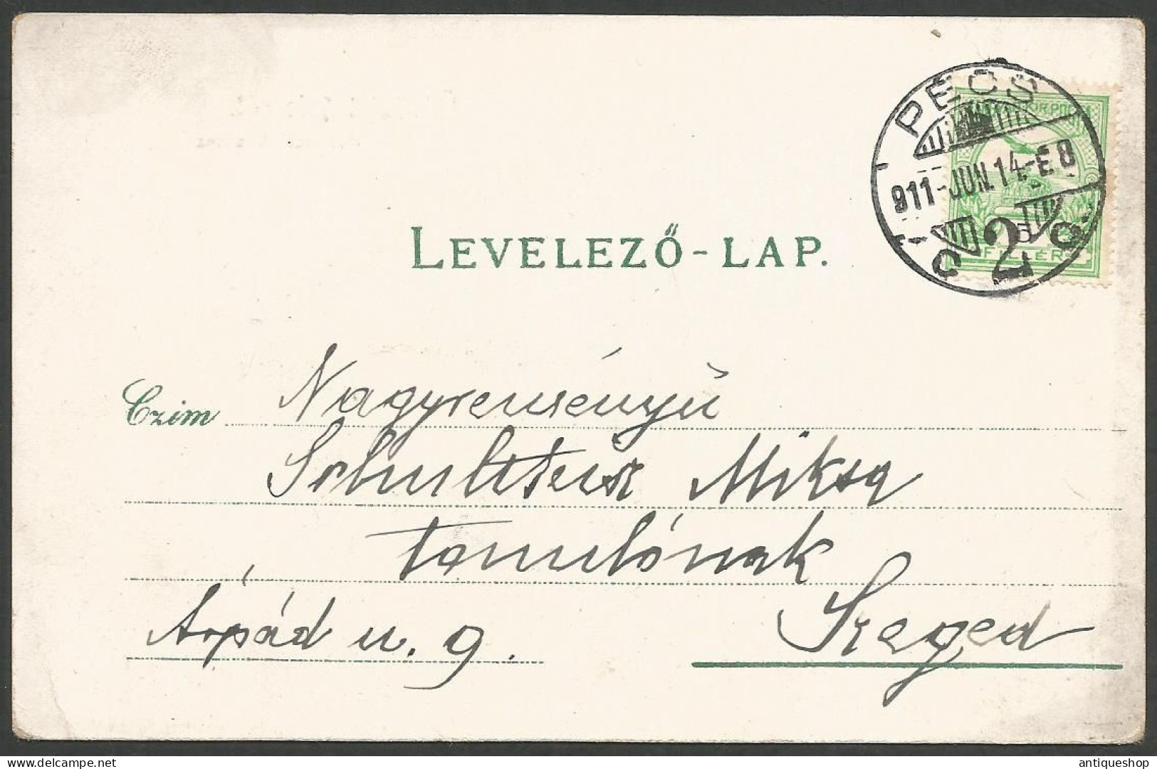 Hungary-----Pecs-----old Postcard - Ungheria