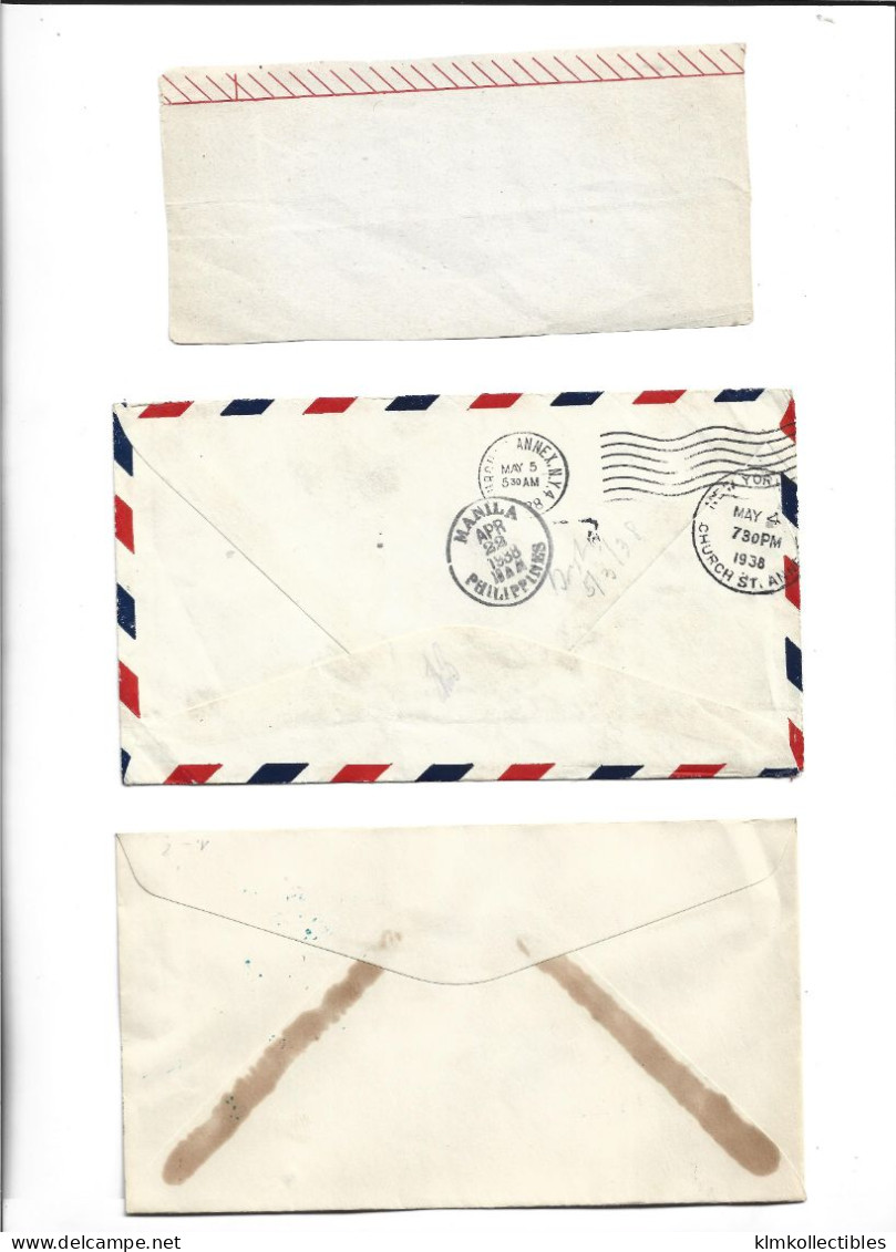 PHILIPPINES - POSTAL HISTORY LOT - AIRMAIL CLIPPER - Philippines