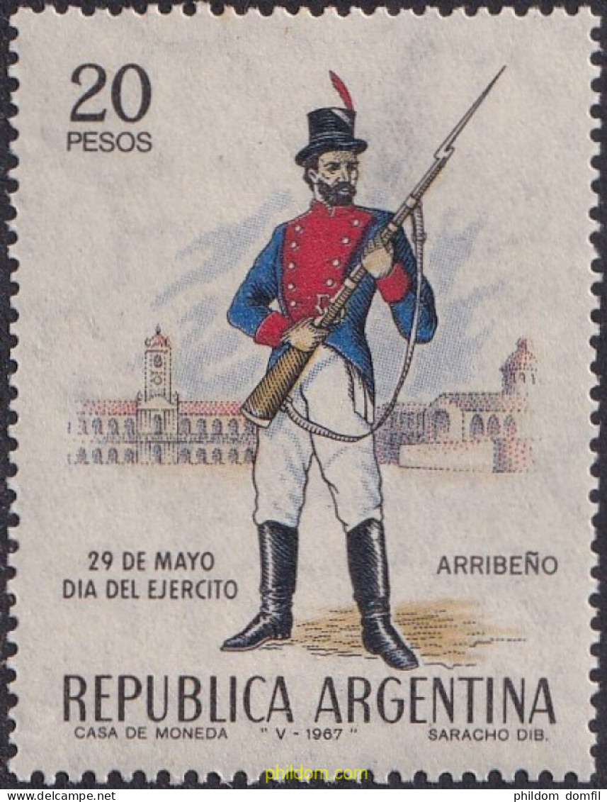 283278 MNH ARGENTINA 1967 DIA DE LA ARMADA - Ungebraucht