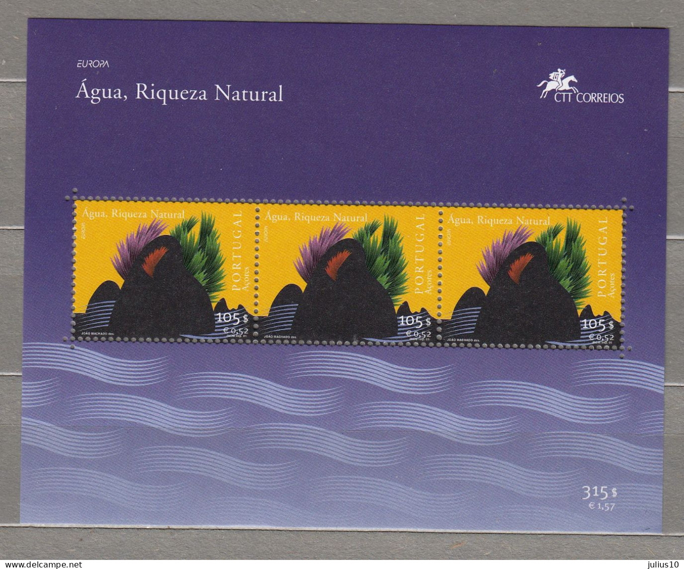 PORTUGAL ACORES 2006 Europa MNH (**) Mi Bl 30 FV #33671 - Azores