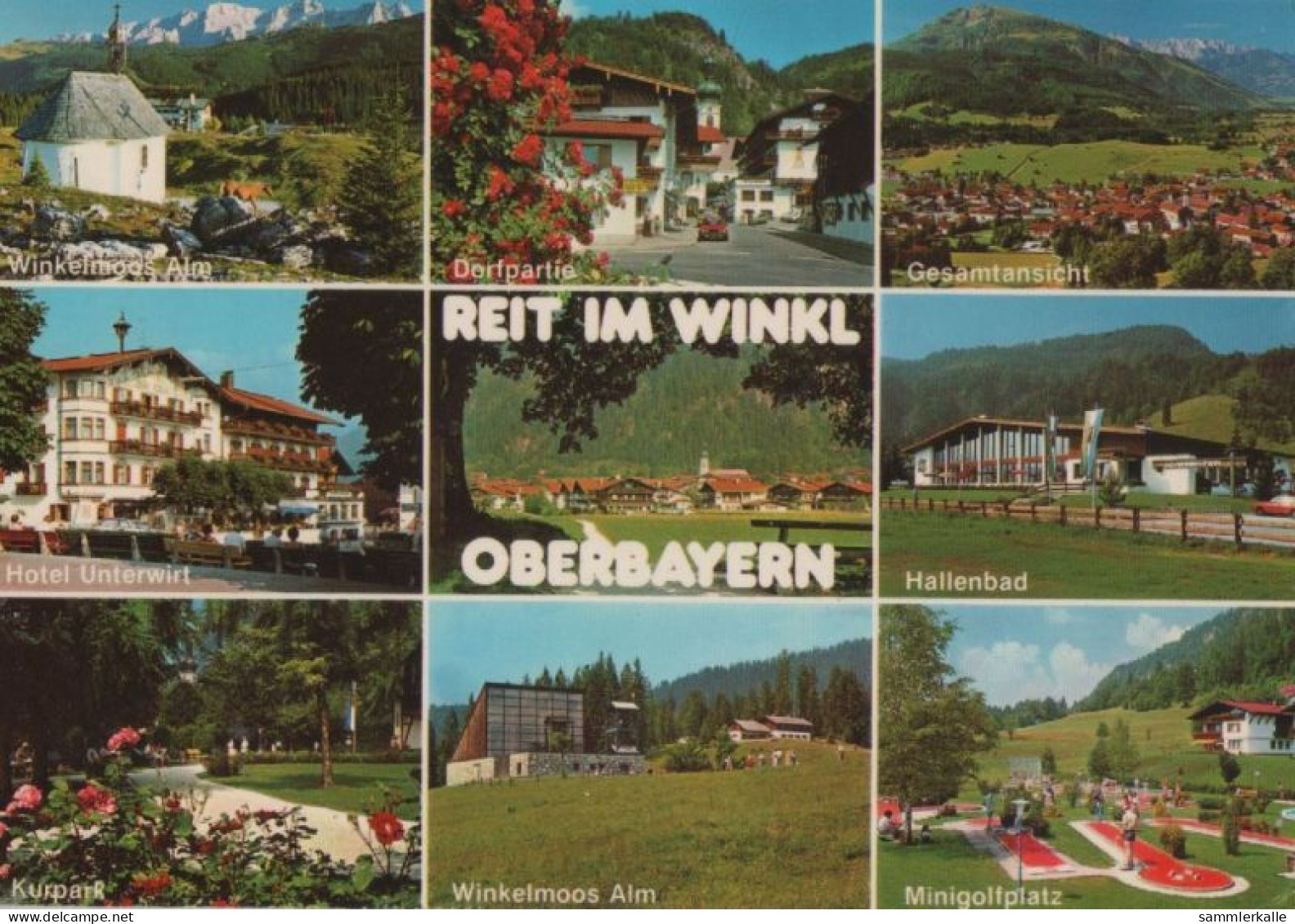 99054 - Reit Im Winkl - U.a. Dorfpartie - 1980 - Reit Im Winkl