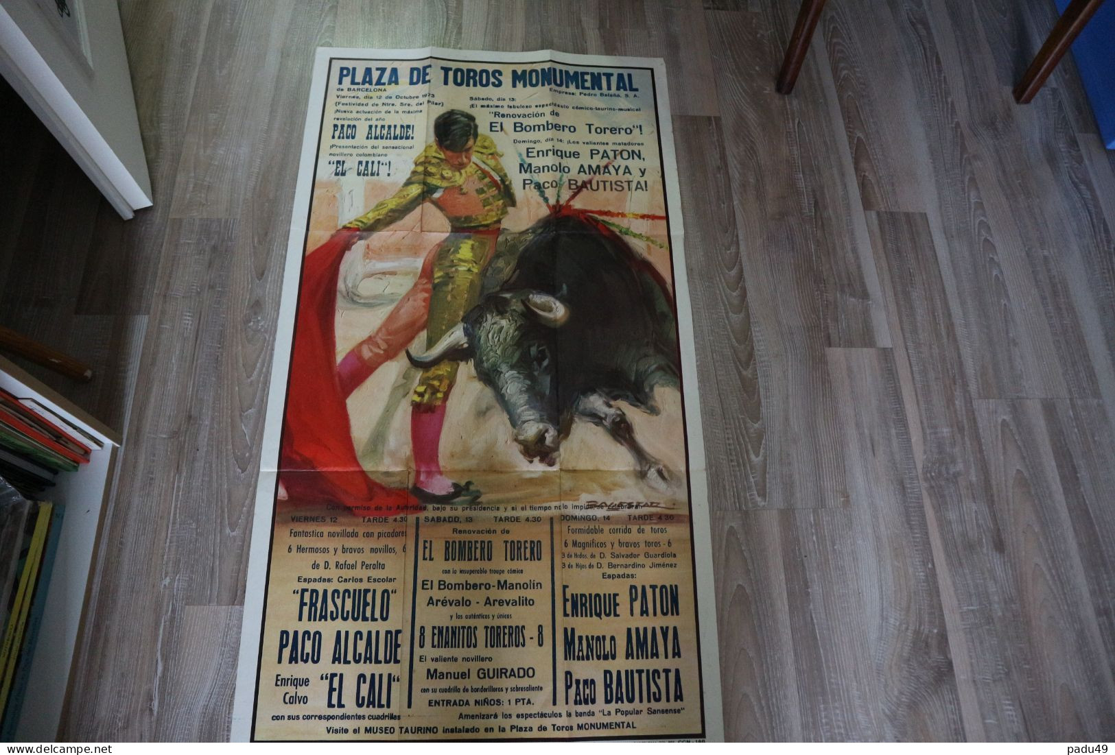 Affiche Corrida De BARCELONE(1970) - Posters