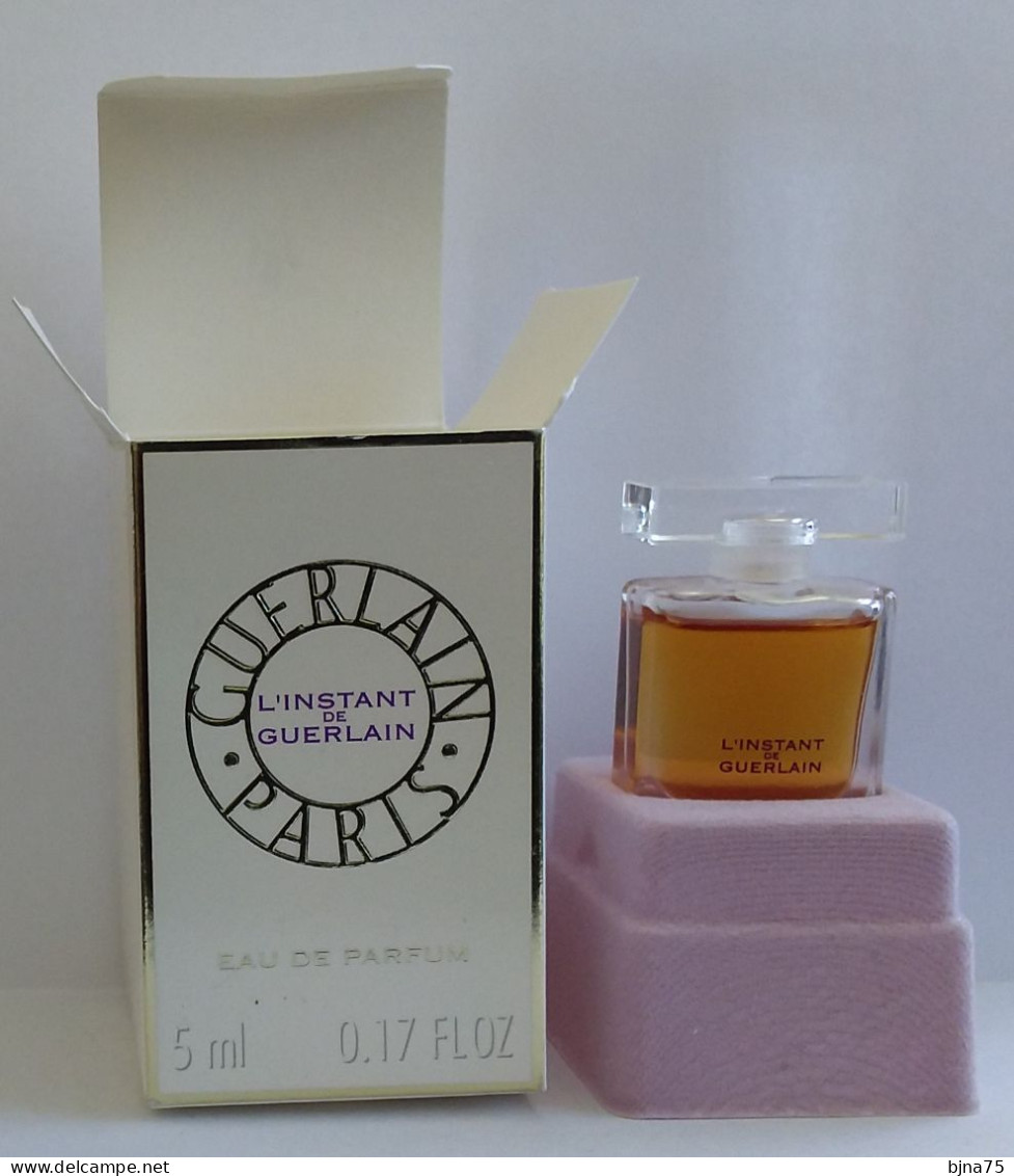 GUERLAIN Miniature Eau De Parfum L’INSTANT DE GUERLAIN  0.17 Fl Oz. 5 Ml - Flacon Parfum Et Boîte - Miniatures Femmes (avec Boite)