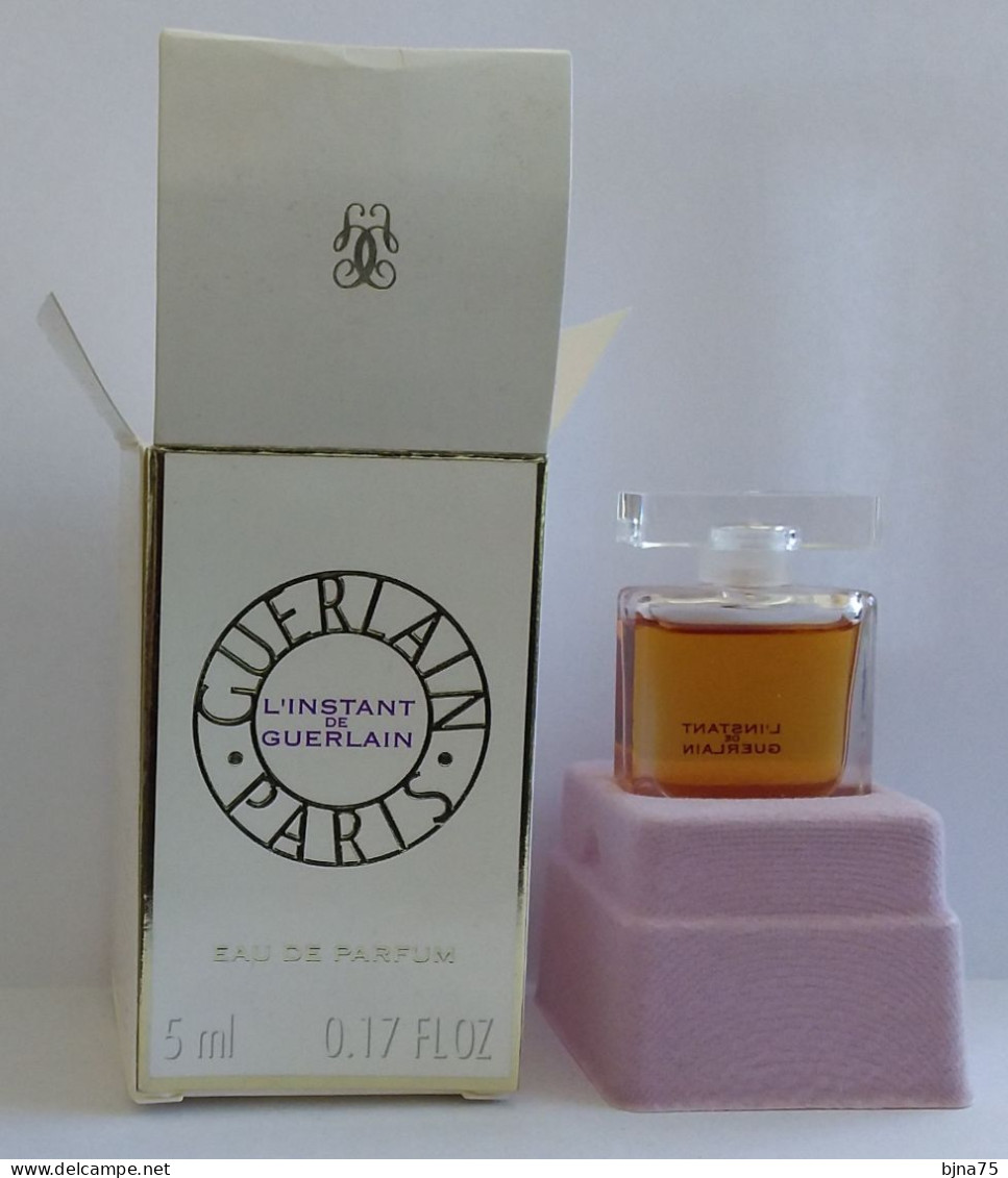 GUERLAIN Miniature Eau De Parfum L’INSTANT DE GUERLAIN  0.17 Fl Oz. 5 Ml - Flacon Parfum Et Boîte - Miniaturen Flesjes Dame (met Doos)