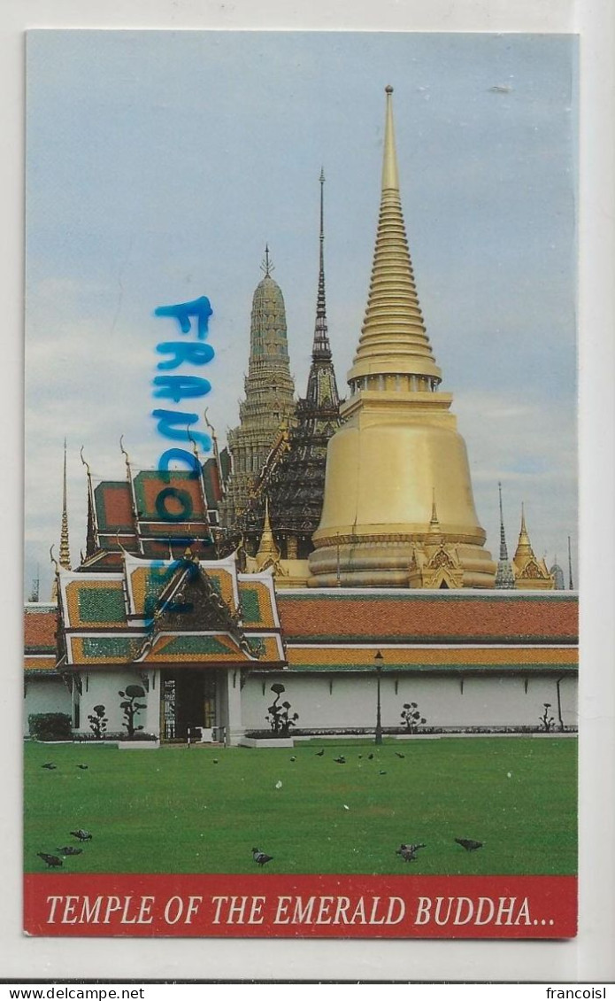 Temple Du Bouddha D'émeraude. Publicité Pour Le Royal City Hotel De Bangkok. - Tailandia