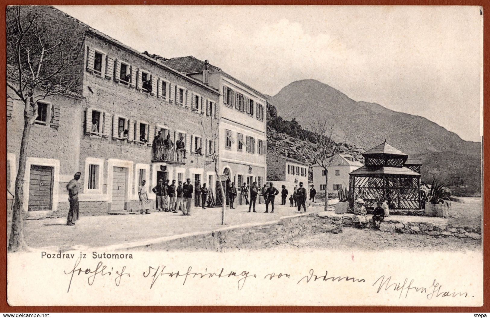 MONTENEGRO, SUTOMORE, PPCARD 1906 RARE!!!!!! - Montenegro