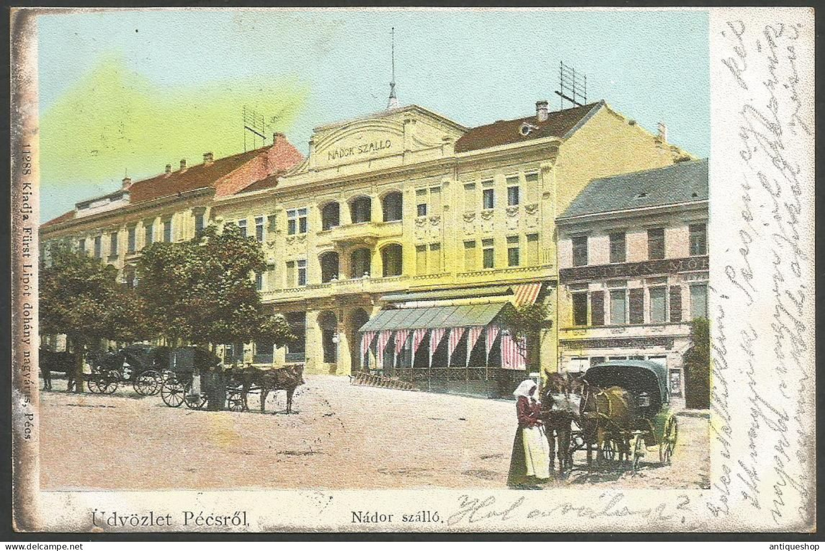 Hungary-----Pecs-----old Postcard - Ungheria