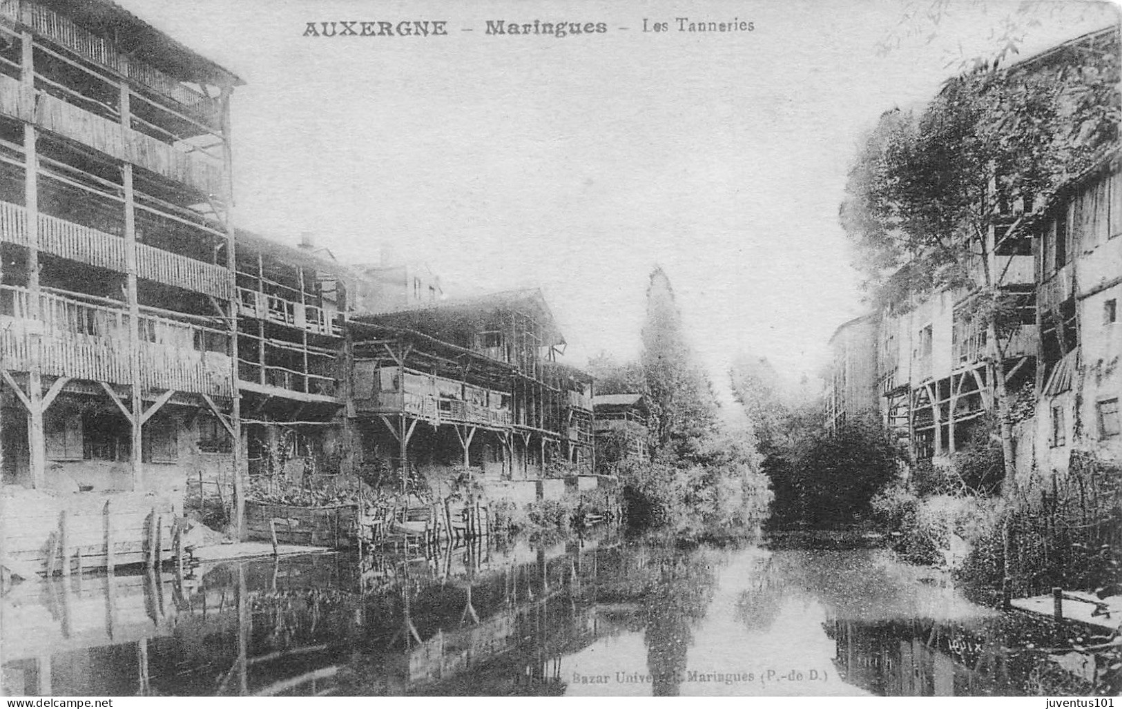 CPA Auxergne-Maringues-Les Tanneries-Timbre       L2756 - Maringues